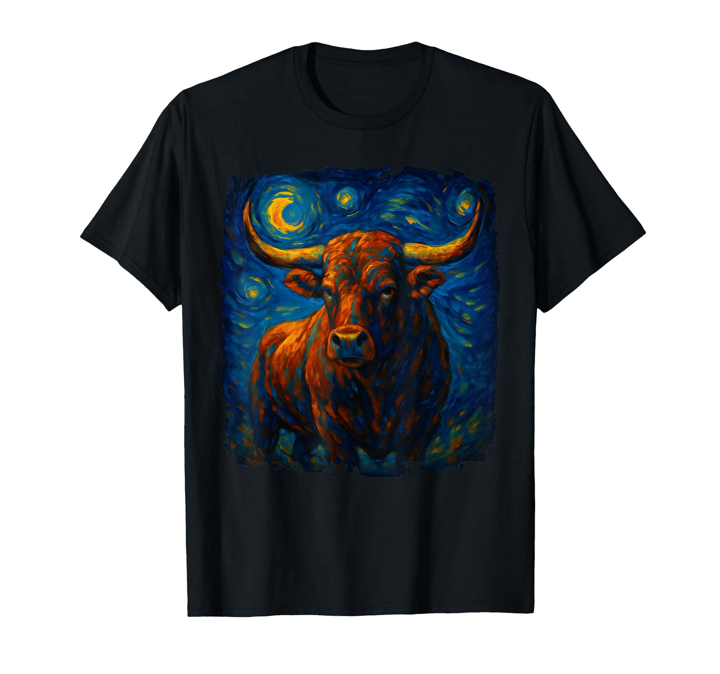 Bull Rodeo Distressed Cowboy Western T-Shirt - Trendy Graphic Unisex - T-Shirt, Sweatshirt, Hoodie