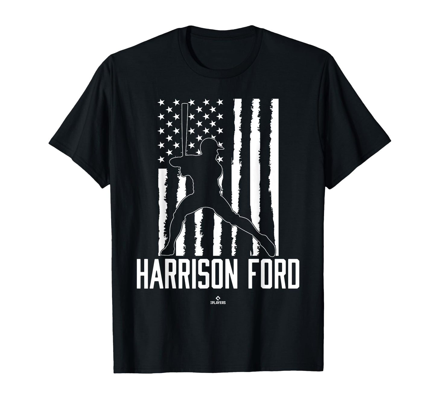 Distressed Flag Swing Harrison Ford T-Shirt - Unique Graphic Unisex - T-Shirt, Sweatshirt, Hoodie