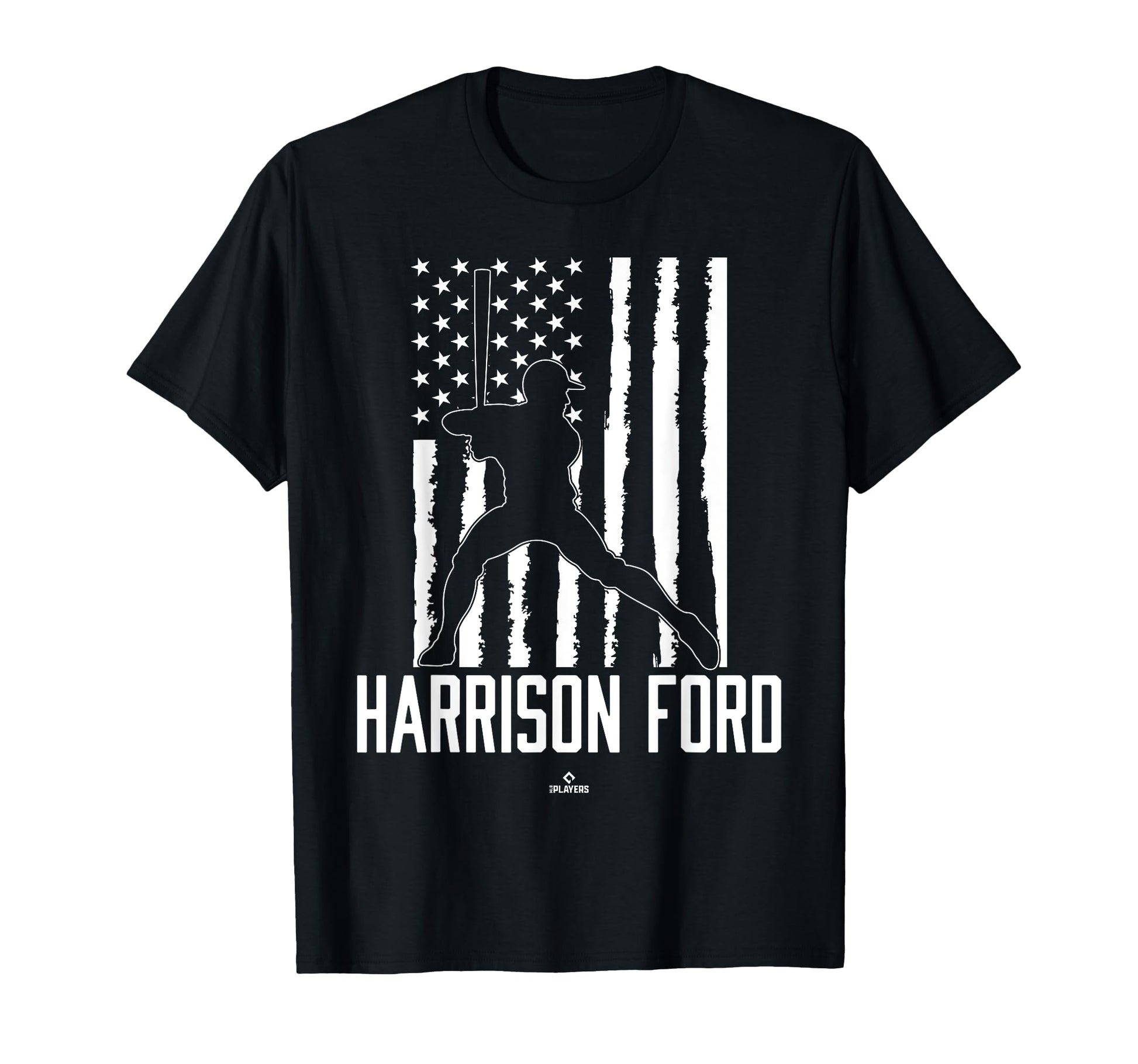 Distressed Flag Swing Harrison Ford T-Shirt - Unique Graphic Unisex - T-Shirt, Sweatshirt, Hoodie