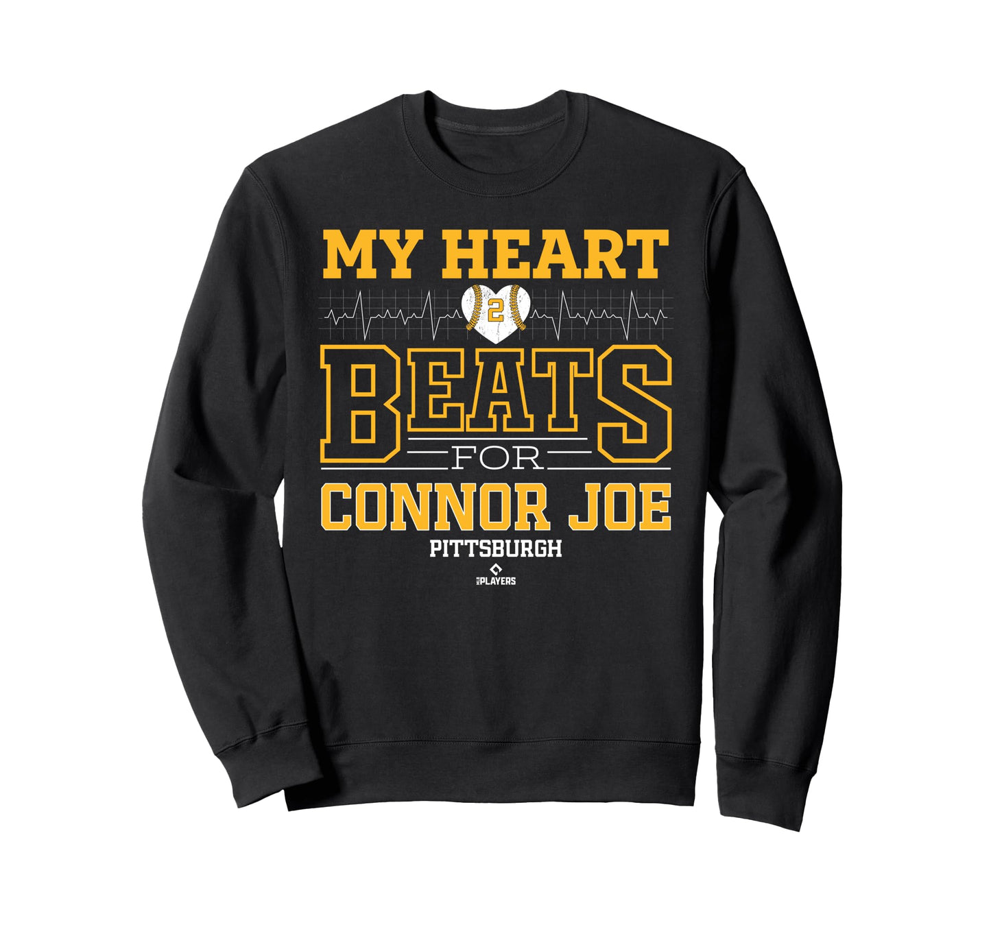 My Heart Beats Connor Joe Sweatshirt - Trendy Graphic for Adults - T-Shirt, Sweatshirt, Hoodie