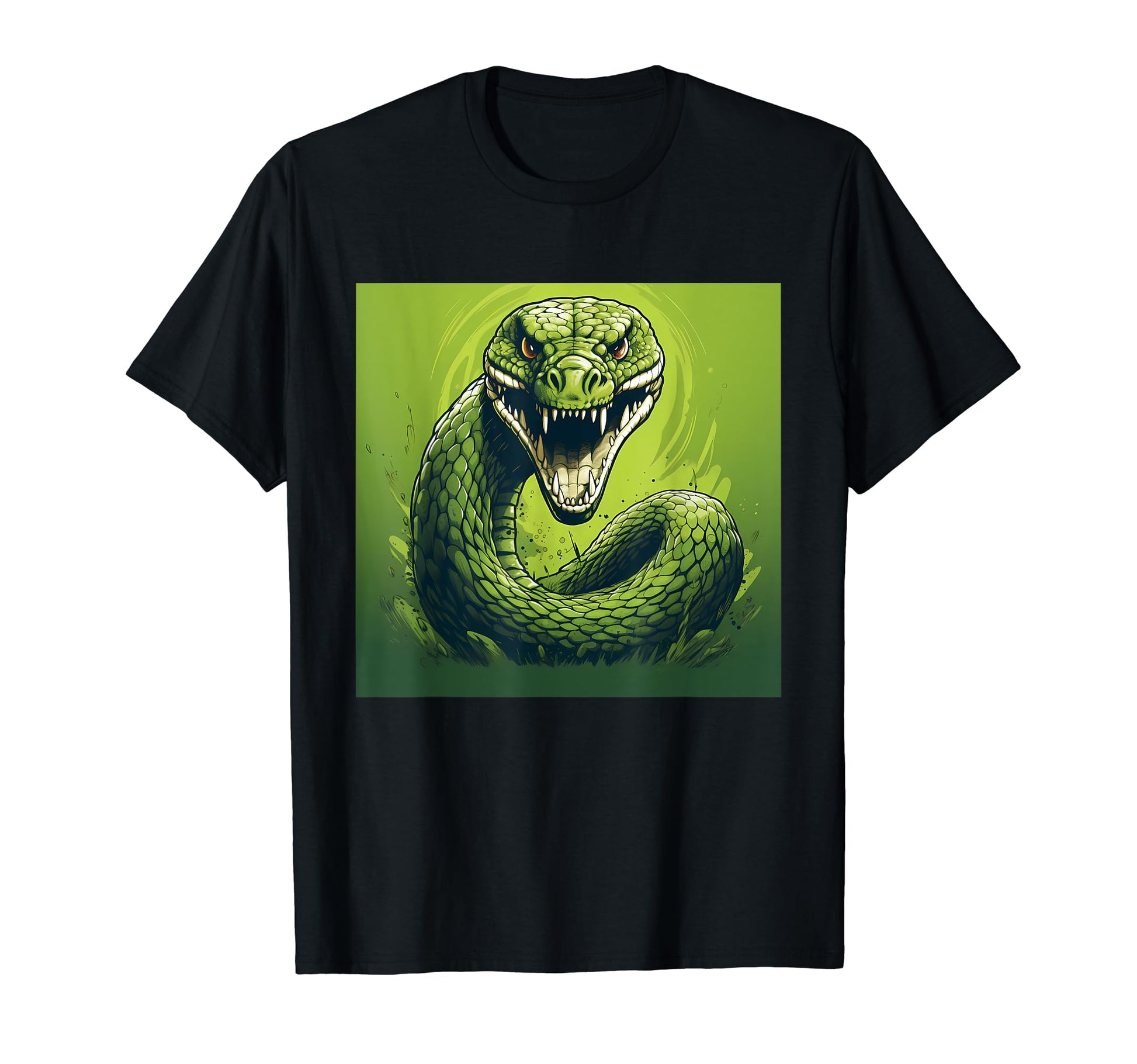 Western Green Mamba T-Shirt - Fun Novelty Design Men Women - T-Shirt, Sweatshirt, Hoodie