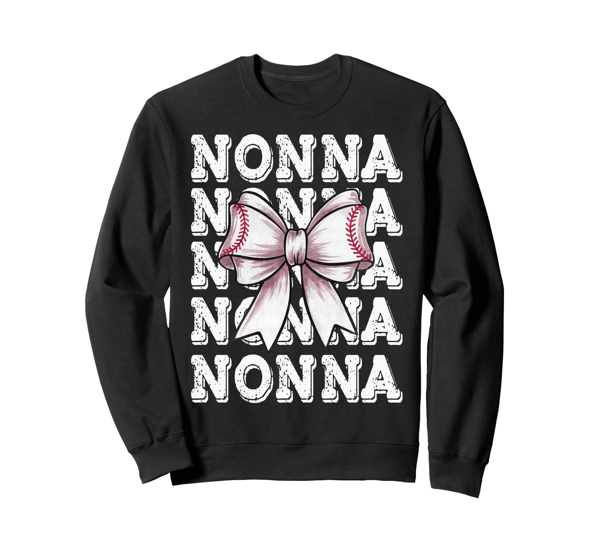 Coquette Baseball Nonna Matching Sweatshirt - Custom Art Print Unisex - T-Shirt, Sweatshirt, Hoodie