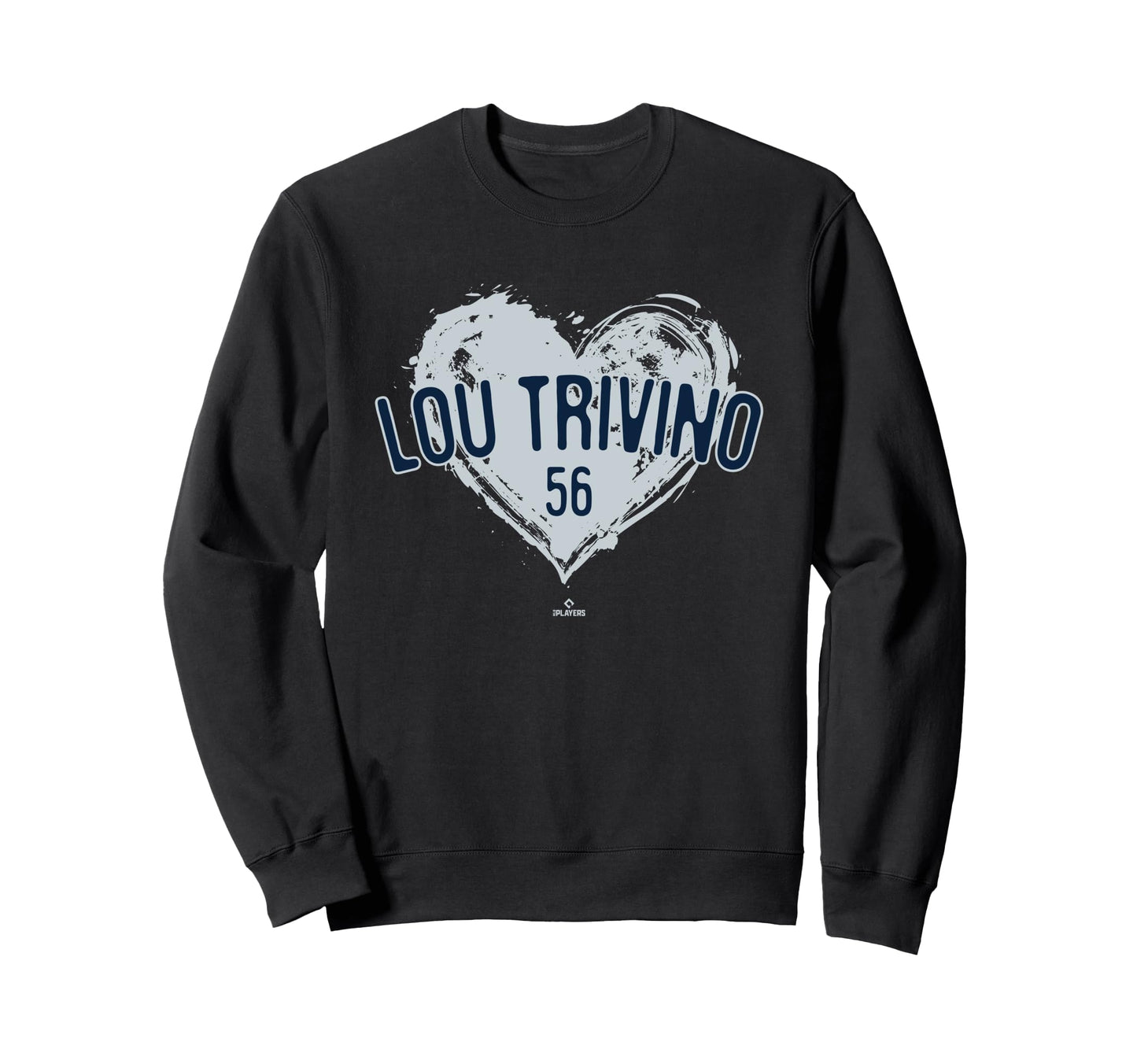 Distressed Heart Lou Trivino New Sweatshirt - Casual Everyday Wear Unisex - T-Shirt, Sweatshirt, Hoodie