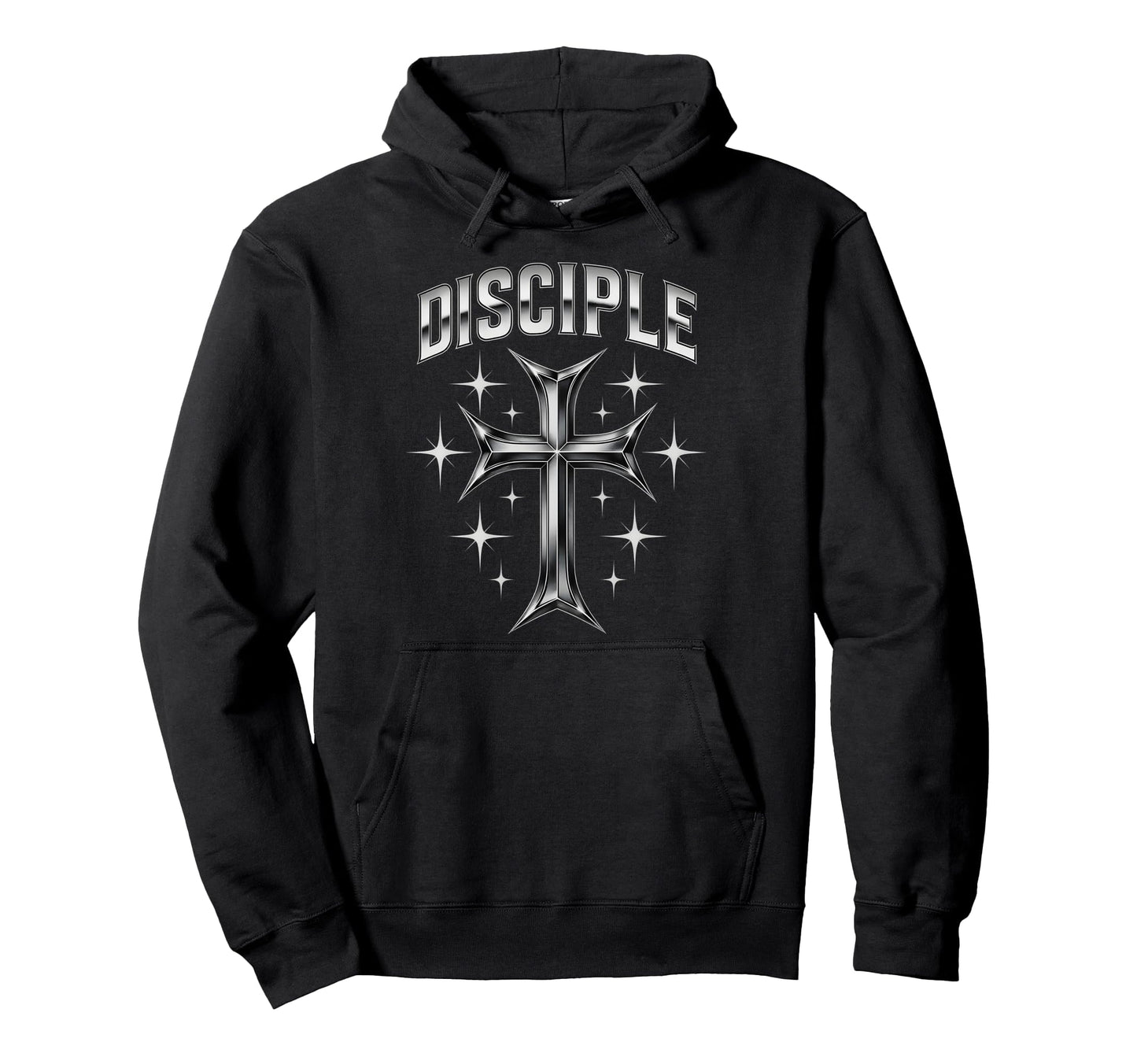 Disciple Christian Faith Y2K Christcore Hoodie - Minimalist Print Unisex - T-Shirt, Sweatshirt, Hoodie