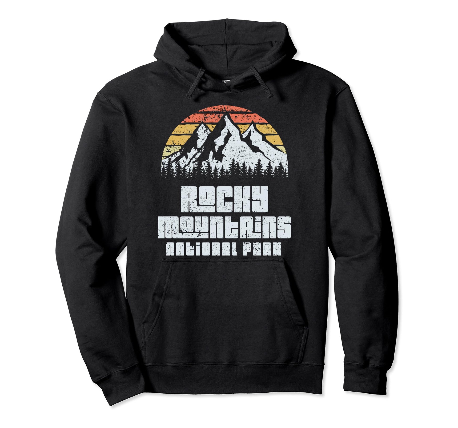 Rocky Mountains Colorado National Park Hoodie - Custom Art Print Unisex - T-Shirt, Sweatshirt, Hoodie