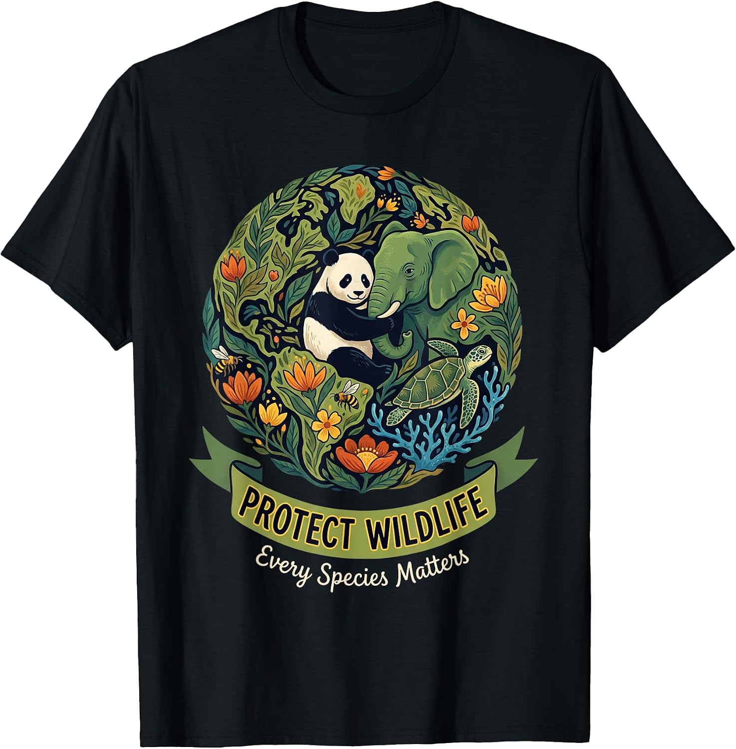 Wildlife Nature Conservation Lovers Merch - Adult & Kids T-Shirts, Sweatshirts & Hoodies apparel design preview 1