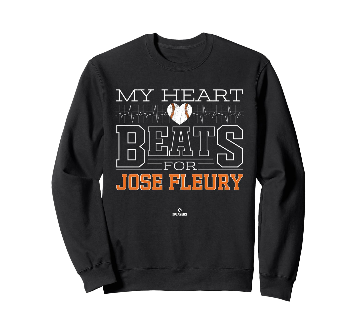 My Heart Beats Jose Fleury Prospect Sweatshirt - Graphic Print for Adults - T-Shirt, Sweatshirt, Hoodie