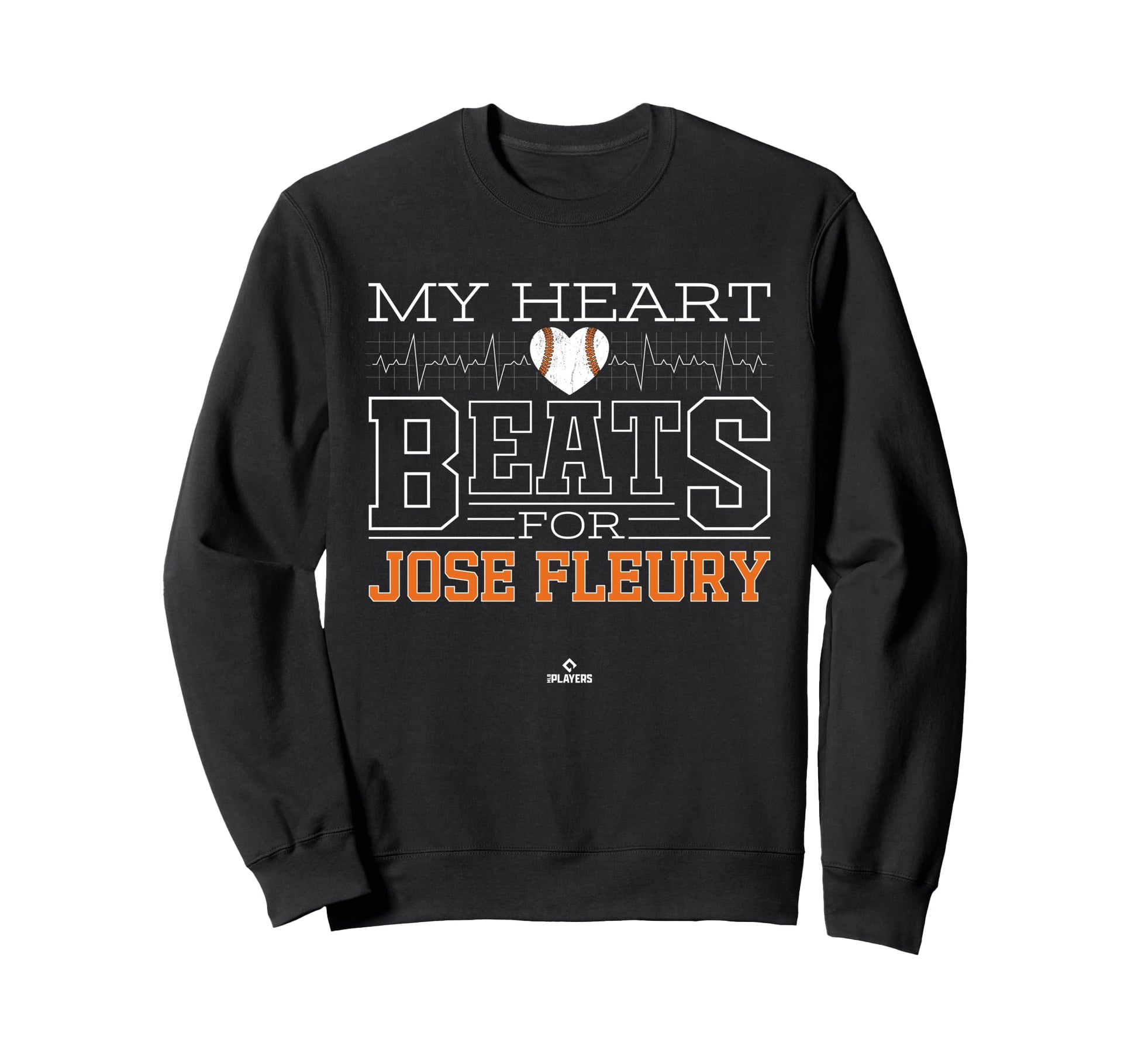 My Heart Beats Jose Fleury Prospect Sweatshirt - Graphic Print for Adults - T-Shirt, Sweatshirt, Hoodie