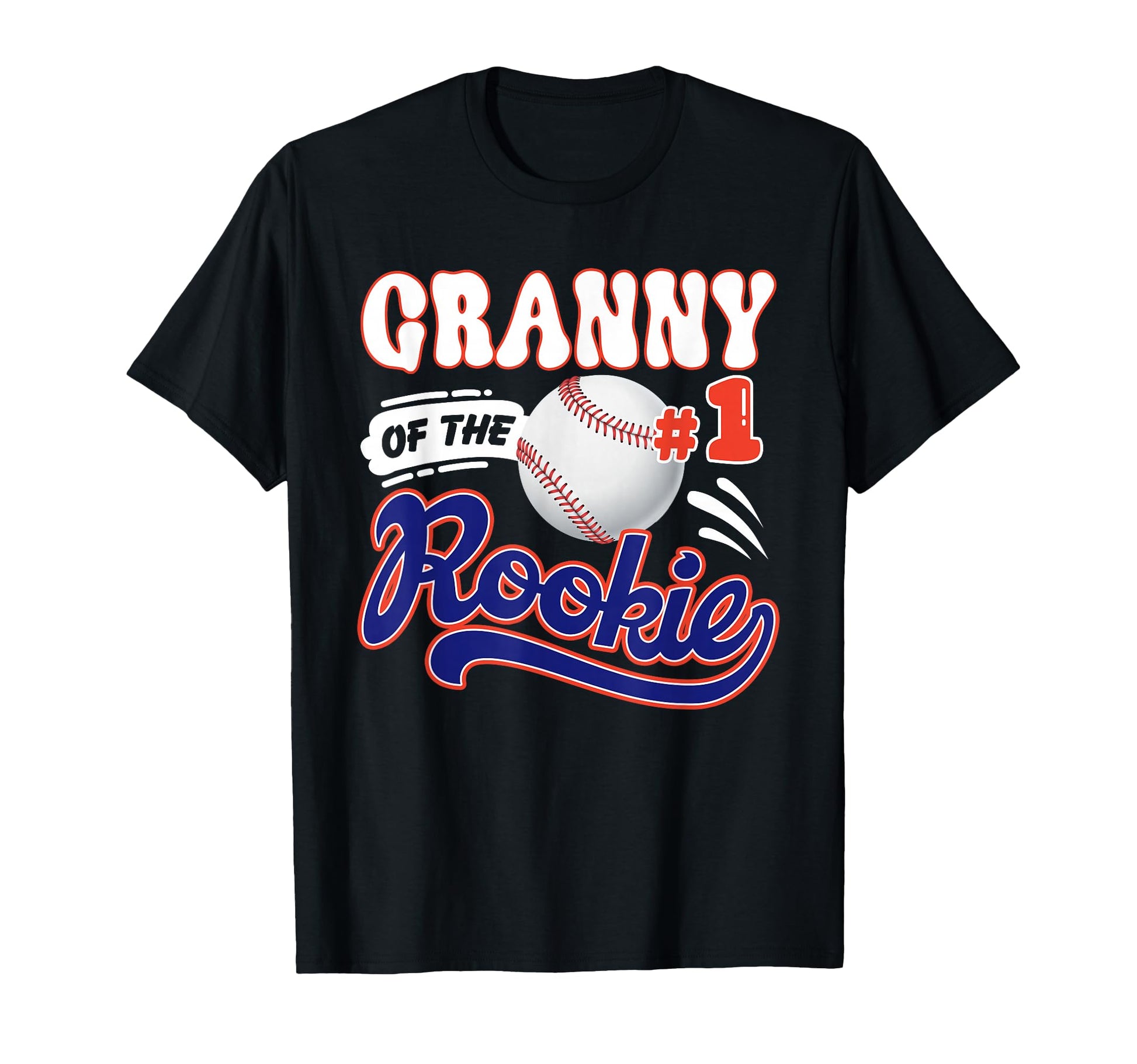Granny Rookie Year 1St Birthday Baseball T-Shirt - Minimalist Print Unisex - T-Shirt, Sweatshirt, Hoodie