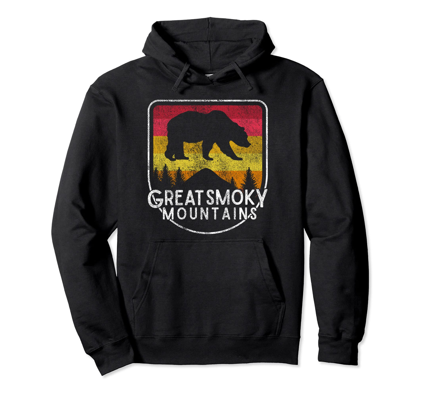 Great Smoky Mountains National Park Gift Hoodie - Unique Graphic for Adults - T-Shirt, Sweatshirt, Hoodie