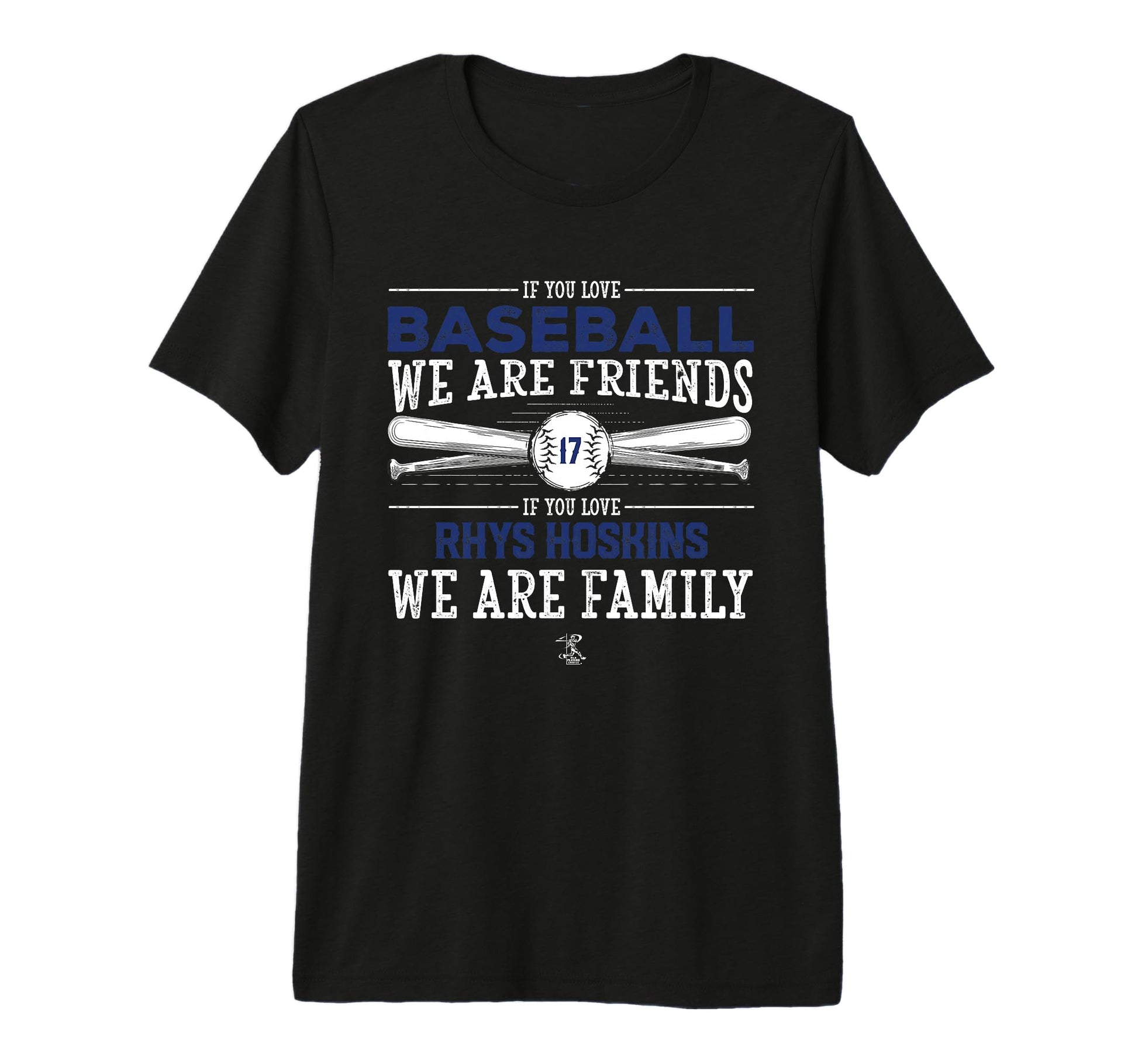 Rhys Hoskins If You Love Baseball Tri T-Shirt - Unique Graphic for Adults - T-Shirt, Sweatshirt, Hoodie