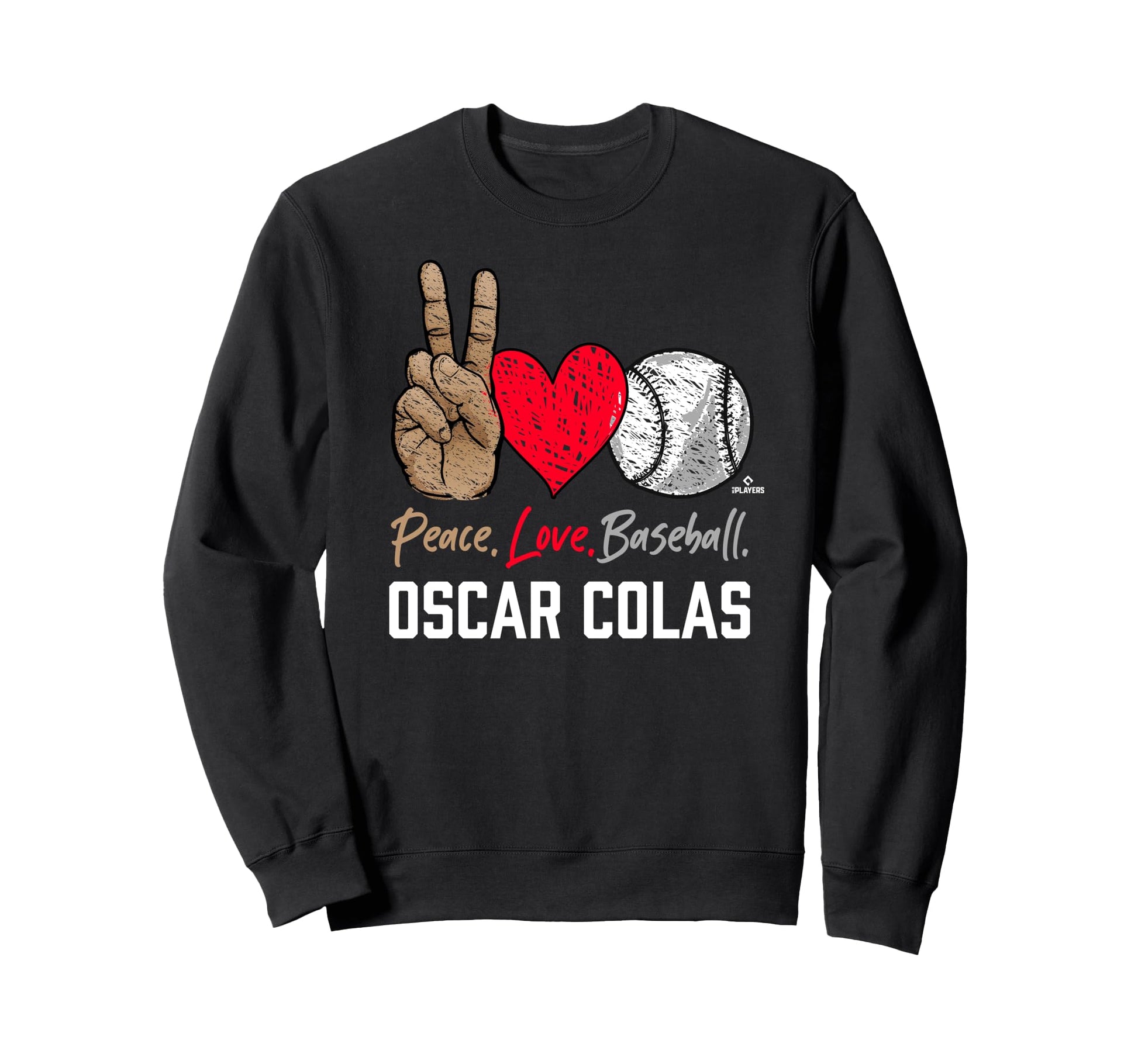 Peace Love Oscar Colas Sweatshirt - Casual Everyday Wear for Adults - T-Shirt, Sweatshirt, Hoodie