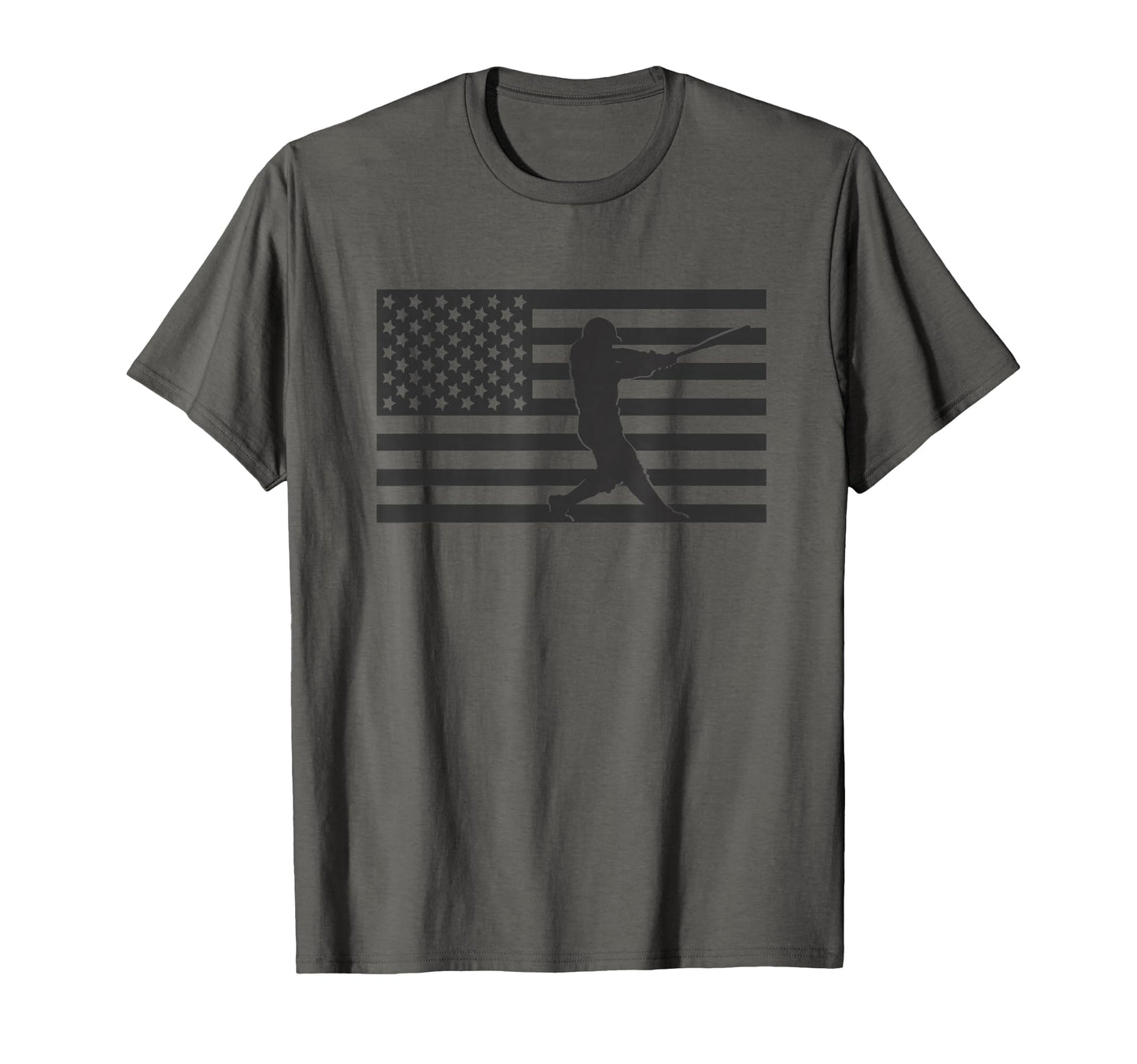 American Flag Baseball Baseball T-Shirt - Trendy Graphic Unisex - T-Shirt, Sweatshirt, Hoodie