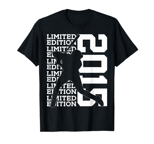 2015 Baseball 11Th Birthday T-Shirt - Novelty Apparel Unisex - T-Shirt, Sweatshirt, Hoodie