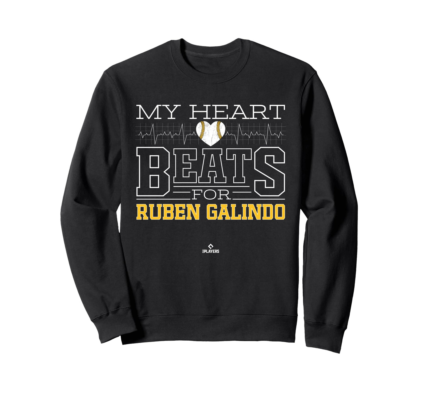 My Heart Beats Ruben Galindo Sweatshirt - Trendy Graphic for Adults - T-Shirt, Sweatshirt, Hoodie