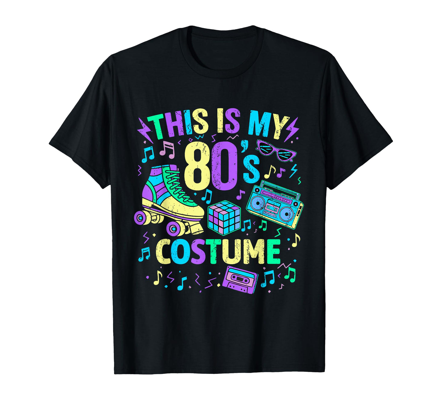 Roller Skates This Is My 80S T-Shirt - Casual Everyday Wear for Adults - T-Shirt, Sweatshirt, Hoodie