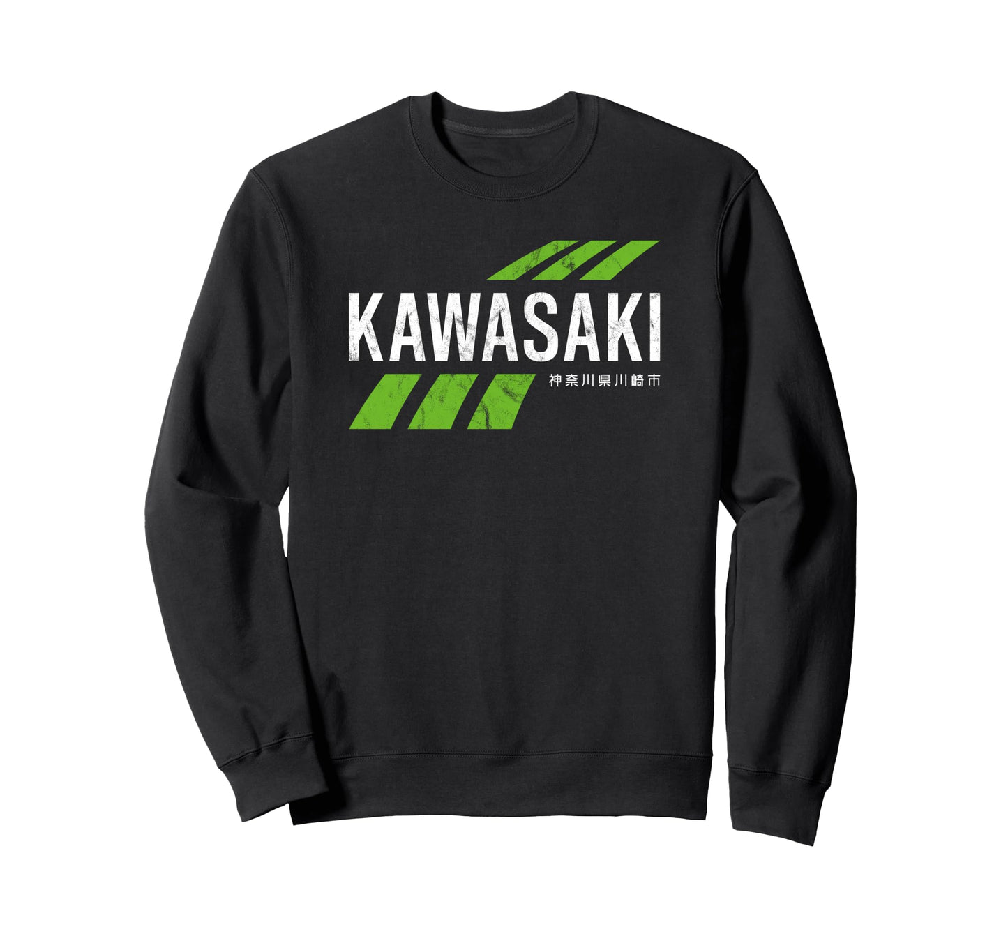 Kawasaki Green City Or Sweatshirt - Fun Novelty Design for Adults - T-Shirt, Sweatshirt, Hoodie