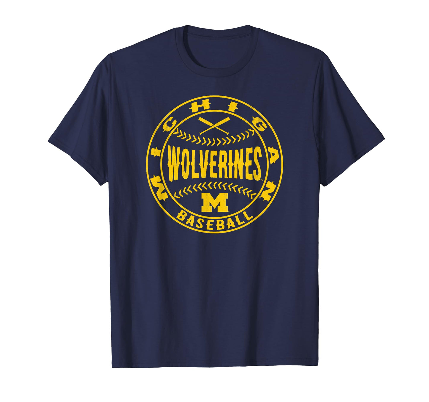 Michigan Wolverines Baseball Homerun T-Shirt - Unique Graphic for Adults - T-Shirt, Sweatshirt, Hoodie