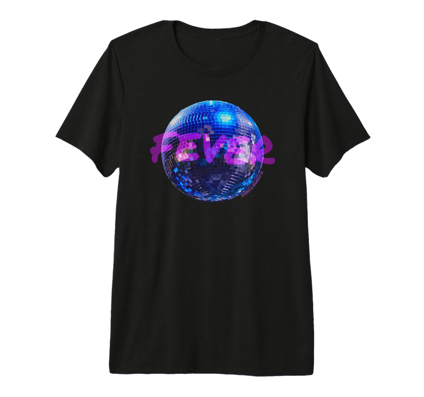 Fever Disco Ball Tri Blend T-Shirt - Custom Art Print Unisex - T-Shirt, Sweatshirt, Hoodie