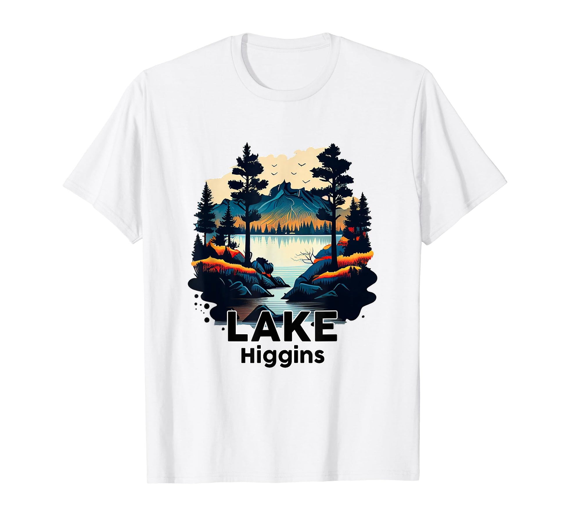 Lake Higgins Minimalist Lake Higgins T-Shirt - Streetwear Style Men Women - T-Shirt, Sweatshirt, Hoodie