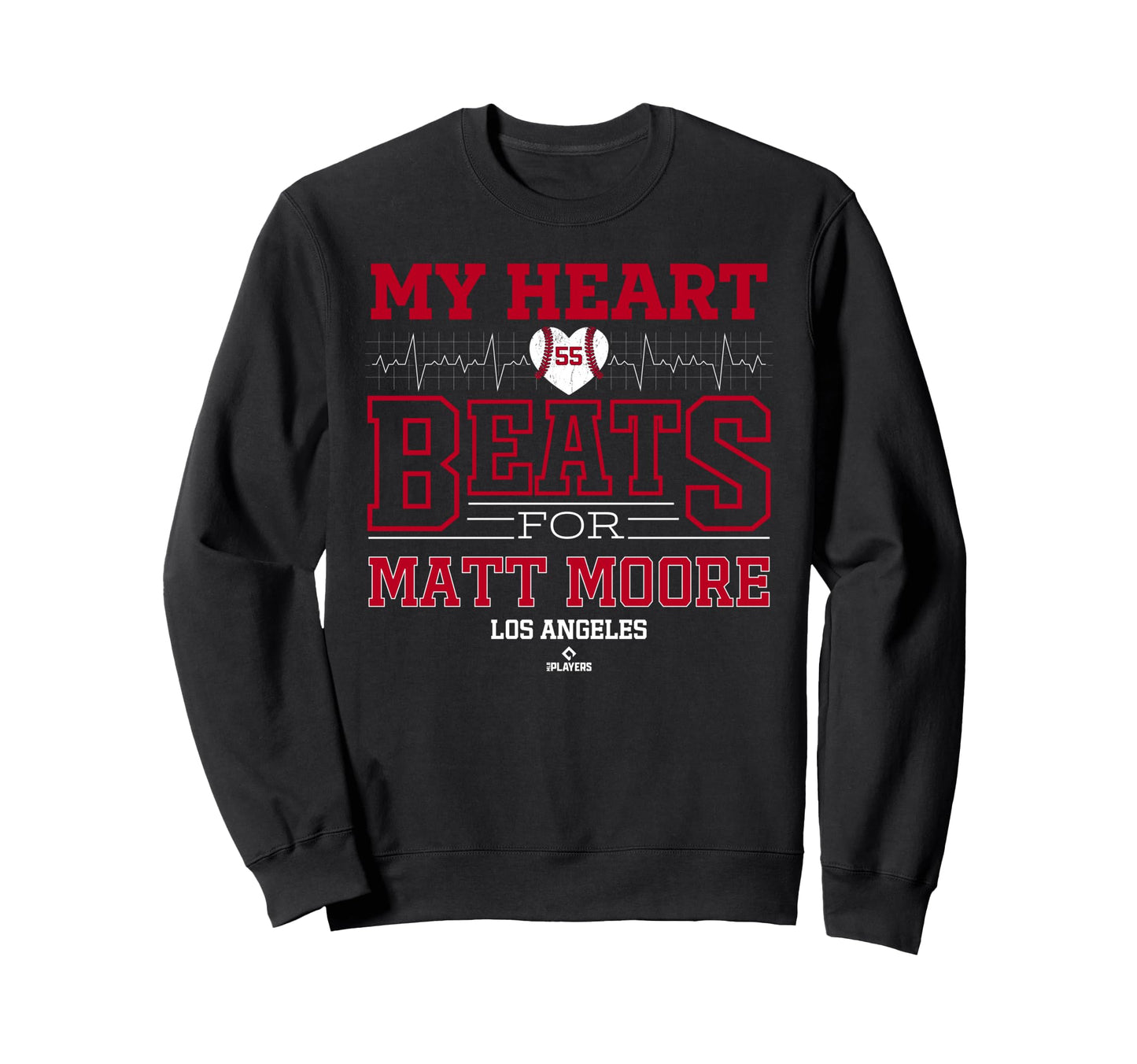 My Heart Beats Matt Moore Los Sweatshirt - Graphic Print for Adults - T-Shirt, Sweatshirt, Hoodie