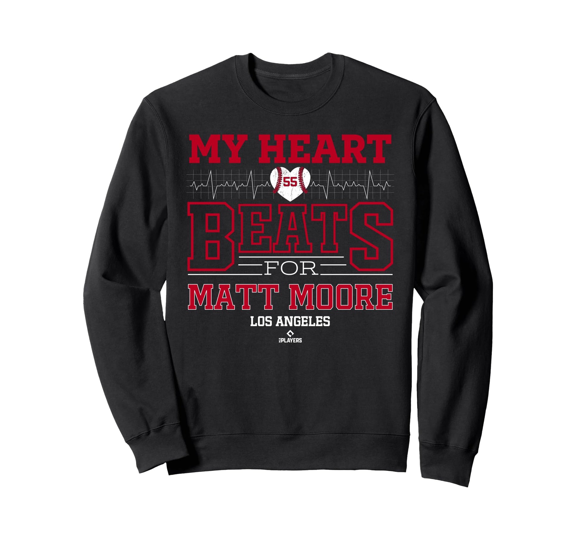 My Heart Beats Matt Moore Los Sweatshirt - Graphic Print for Adults - T-Shirt, Sweatshirt, Hoodie