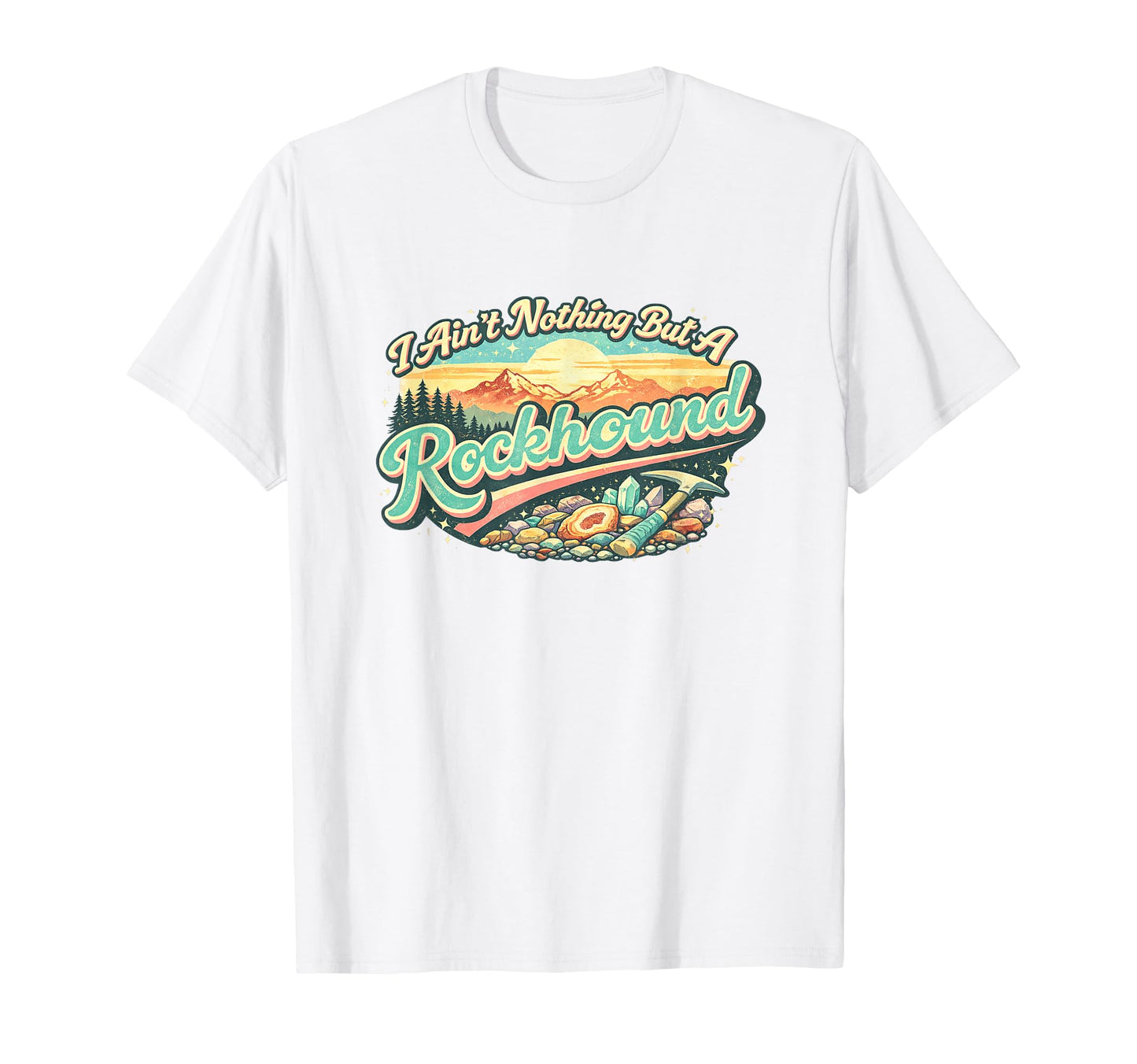 Certified Rock Collector Geology T-Shirt - Custom Art Print Men Women - T-Shirt, Sweatshirt, Hoodie