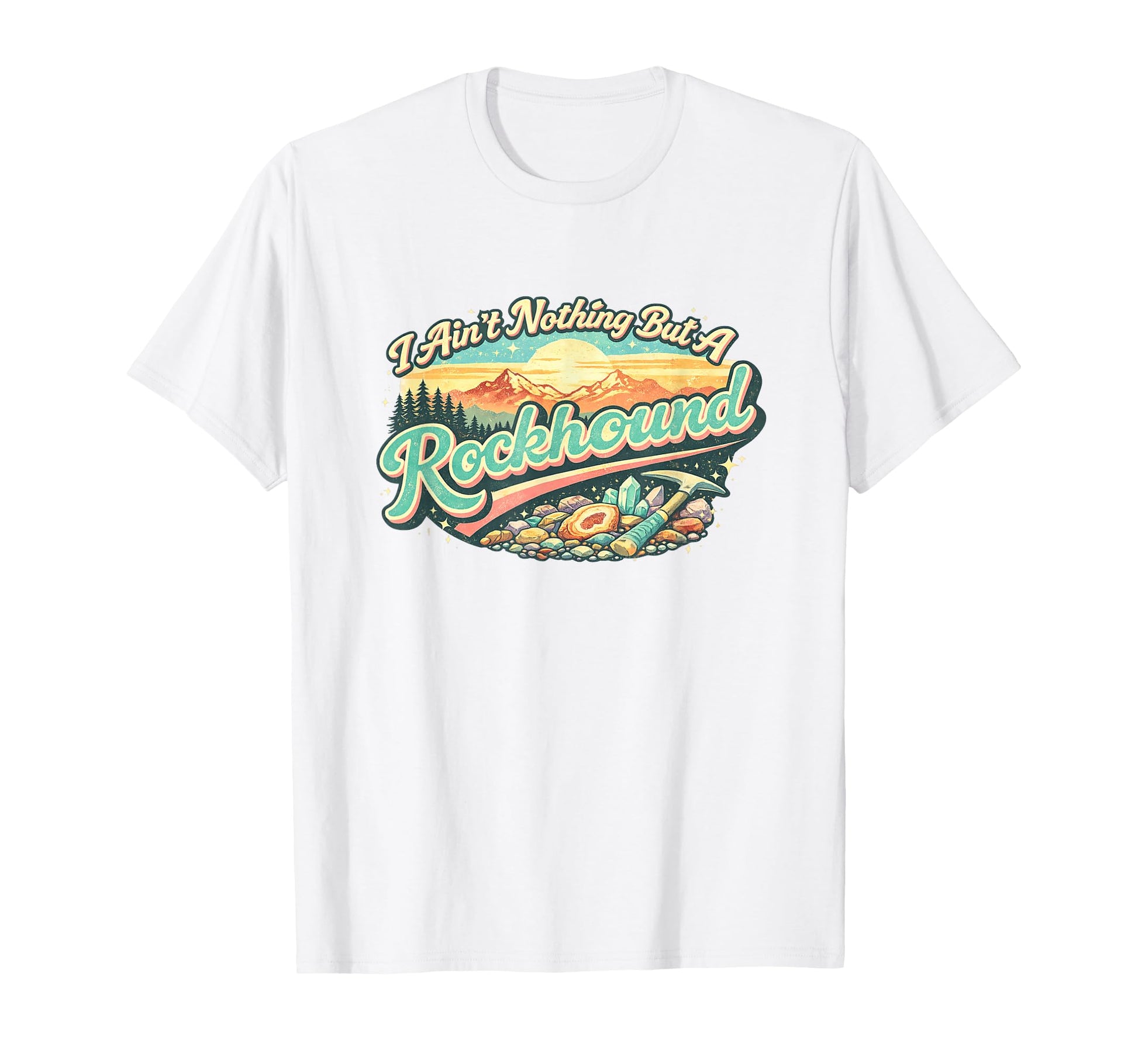 Certified Rock Collector Geology T-Shirt - Custom Art Print Men Women - T-Shirt, Sweatshirt, Hoodie
