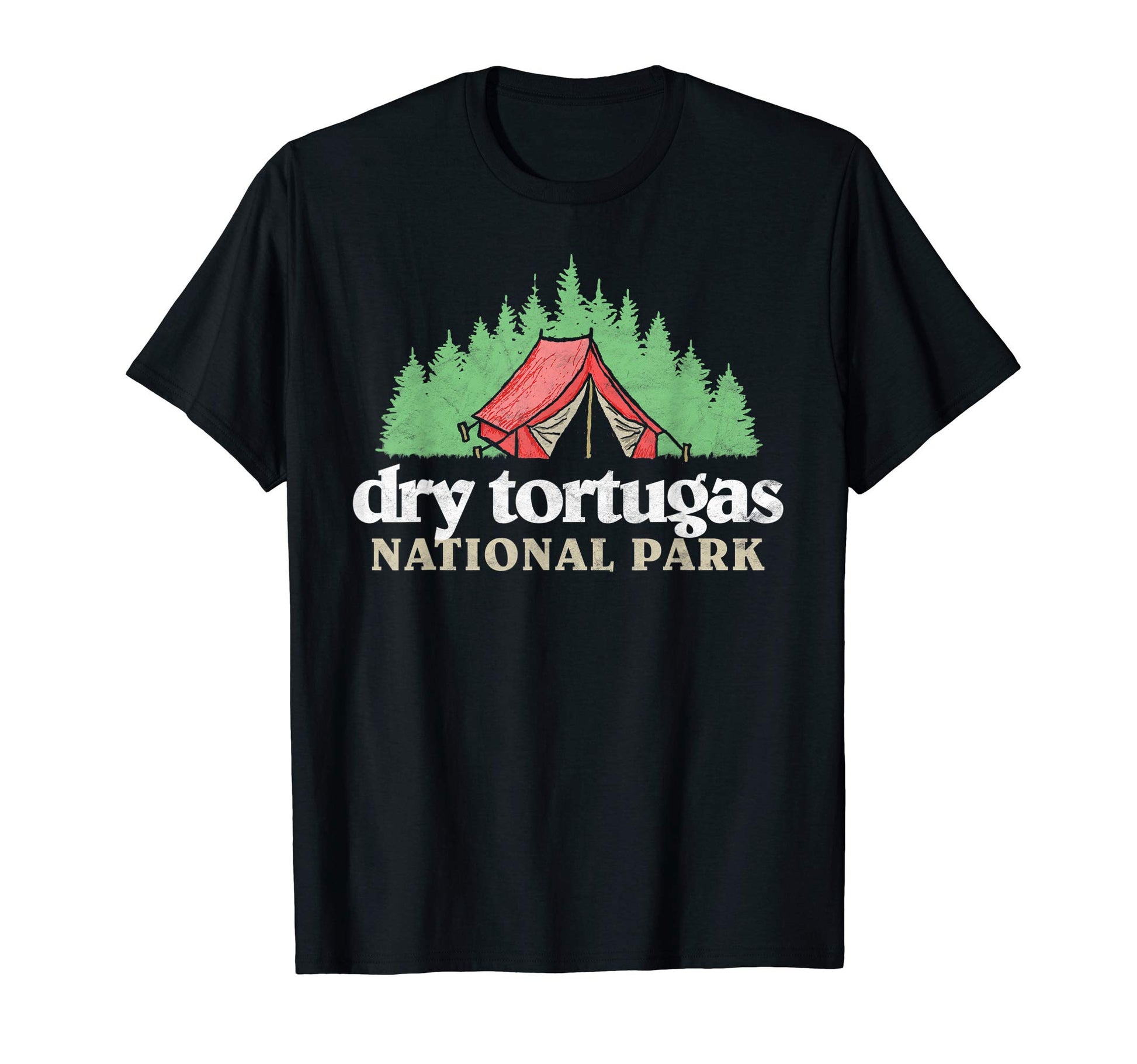 Dry Tortugas National Park Tent Camping T-Shirt - Streetwear Style Unisex - T-Shirt, Sweatshirt, Hoodie
