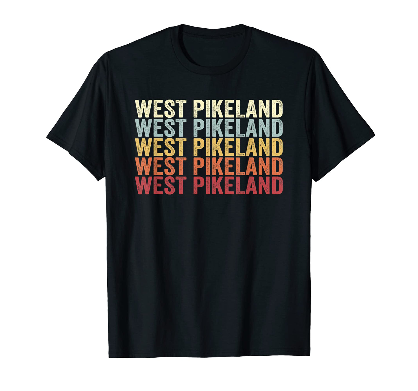 West Pikeland Pennsylvania West T-Shirt - Minimalist Print for Adults - T-Shirt, Sweatshirt, Hoodie