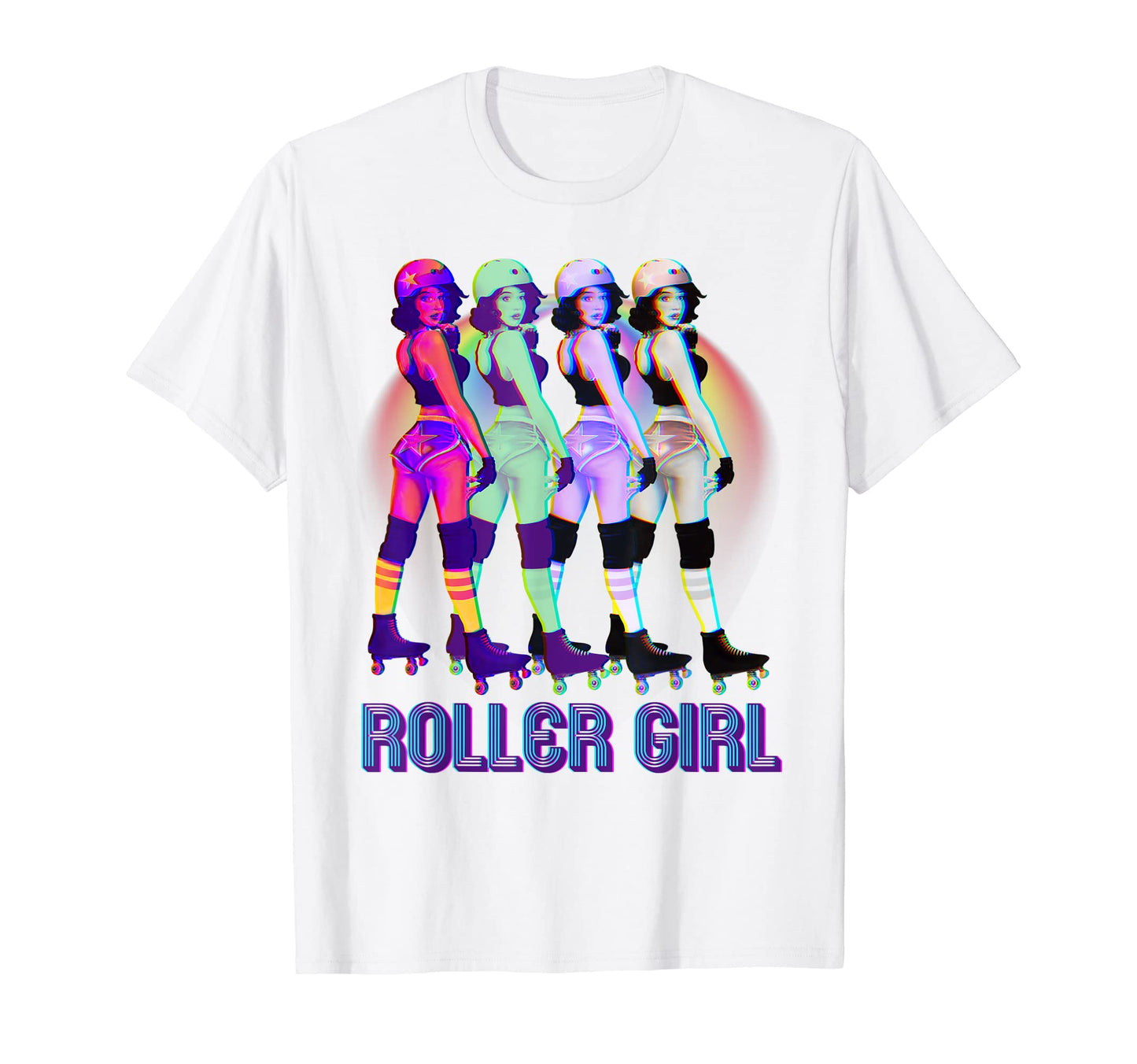 Roller Roller Disco Roller Skates T-Shirt - Aesthetic Graphic Men Women - T-Shirt, Sweatshirt, Hoodie