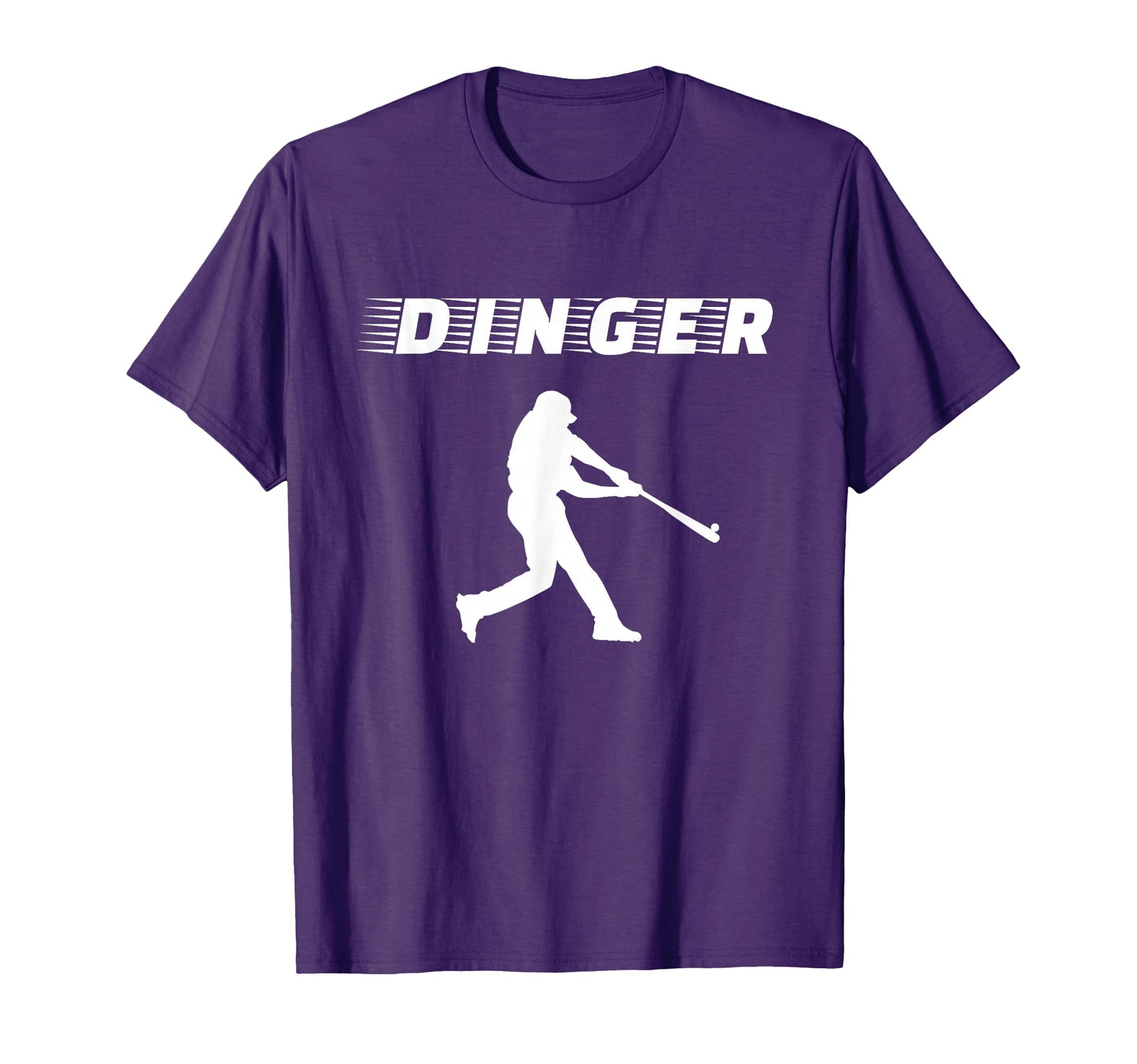 Baseball Player Batter Dinger Homerun T-Shirt - Aesthetic Graphic Unisex - T-Shirt, Sweatshirt, Hoodie