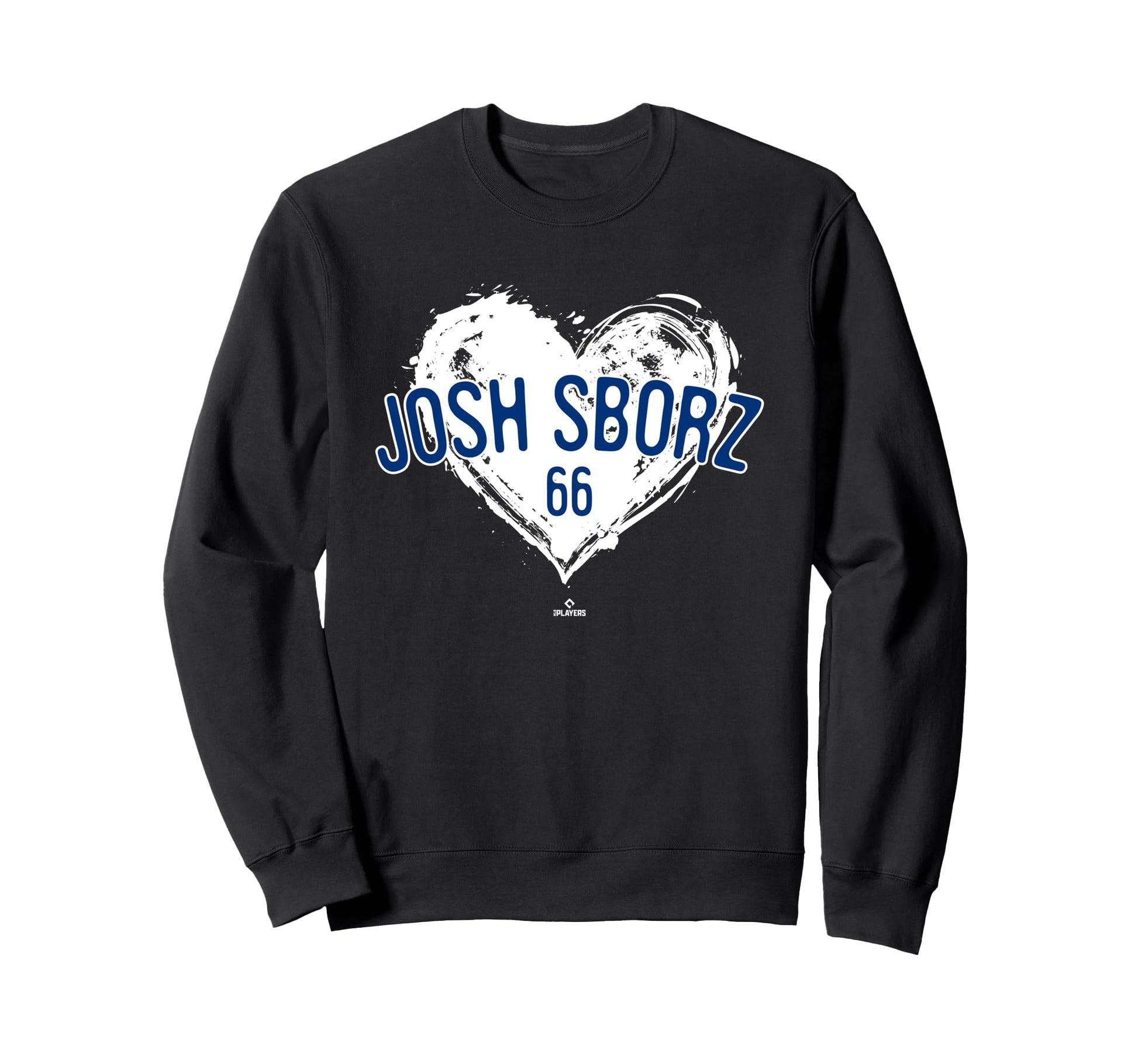 Distressed Heart Josh Sborz Sweatshirt - Fun Novelty Design for Adults - T-Shirt, Sweatshirt, Hoodie