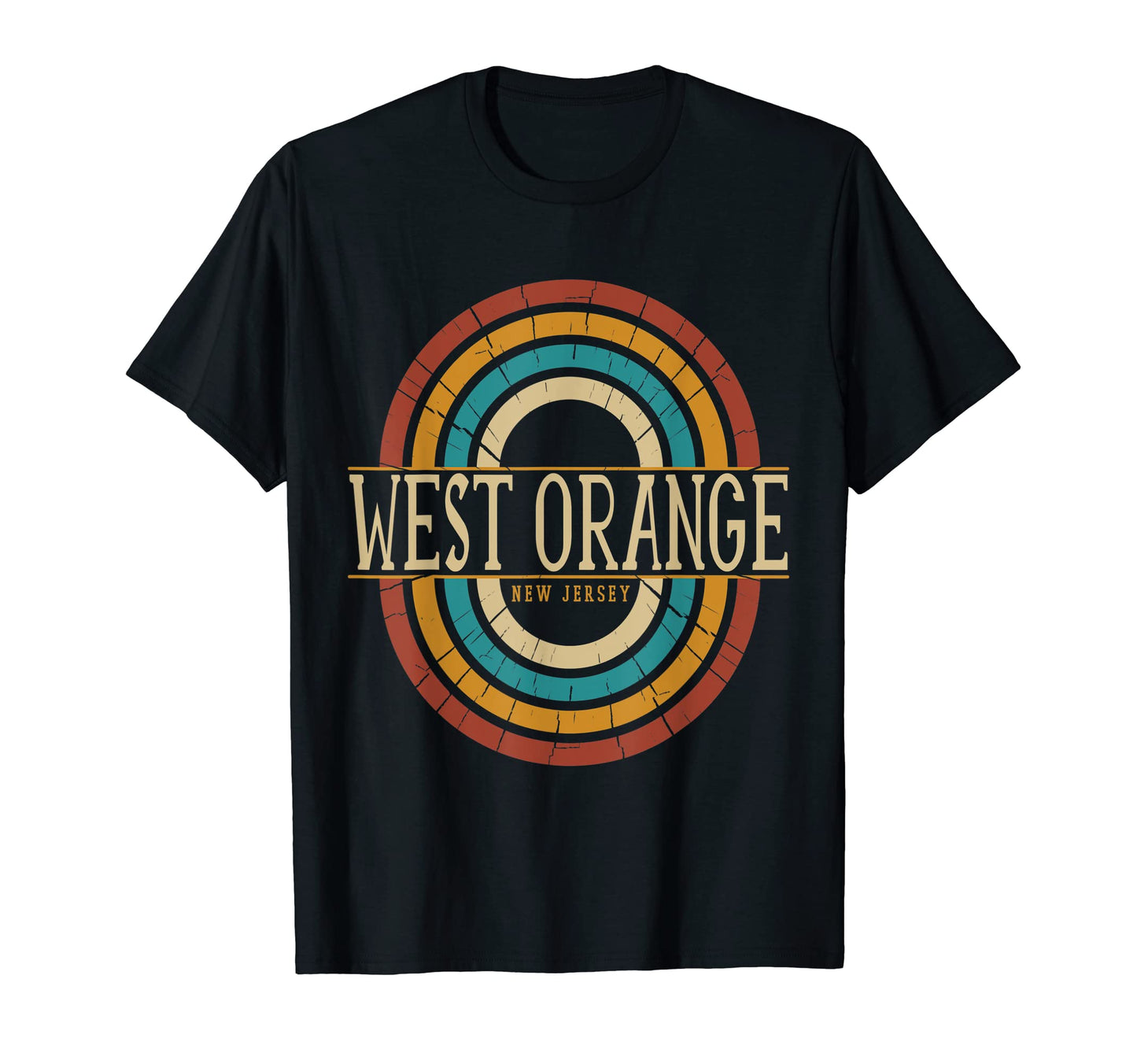 West Orange New Jersey Nj Souvenirs T-Shirt - Graphic Print Men Women - T-Shirt, Sweatshirt, Hoodie
