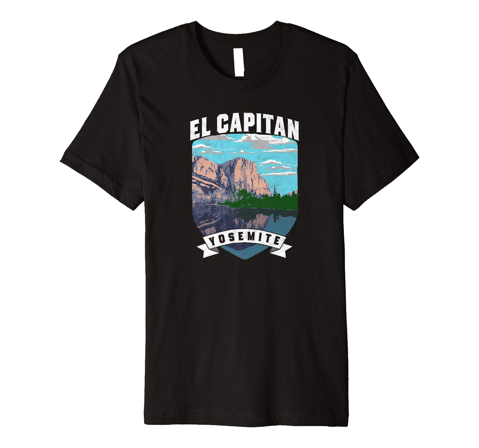 El Capitan Yosemite National Park T-Shirt - Minimalist Print Unisex - T-Shirt, Sweatshirt, Hoodie