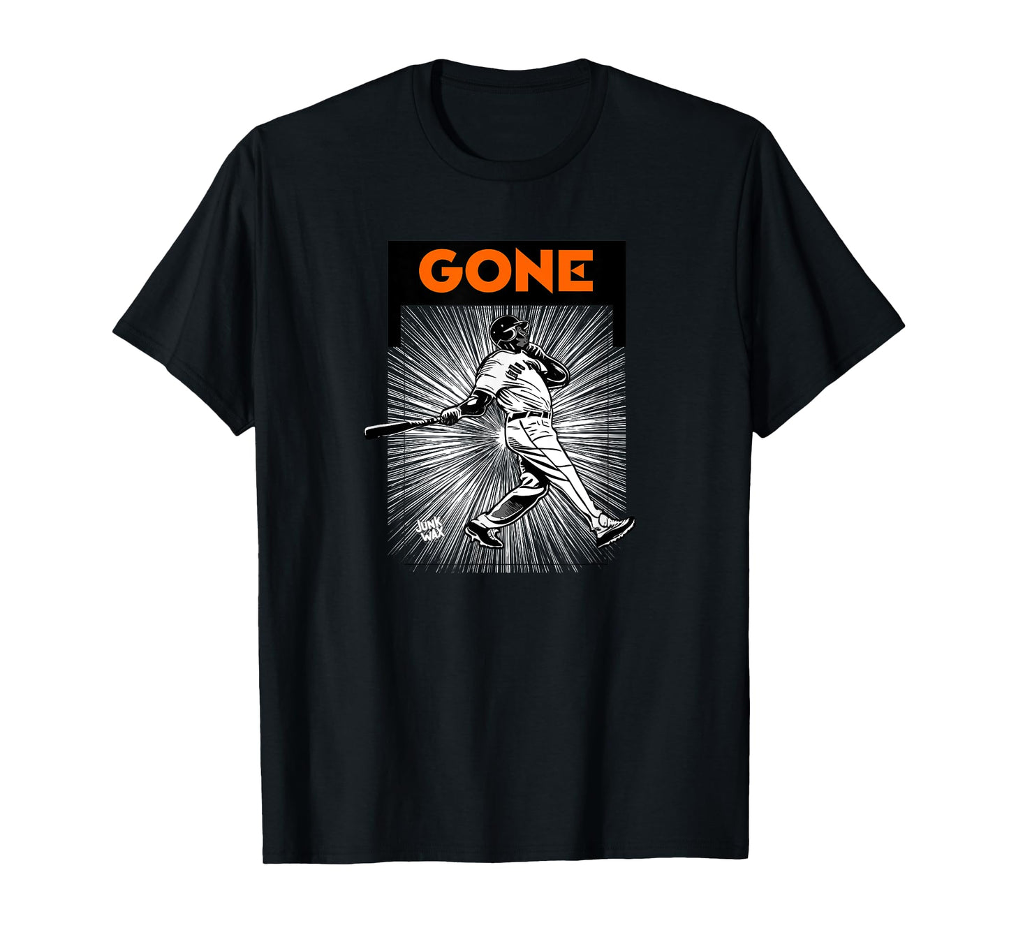 Its Gone Baseball Legends Sports Art T-Shirt - Custom Art Print Unisex - T-Shirt, Sweatshirt, Hoodie