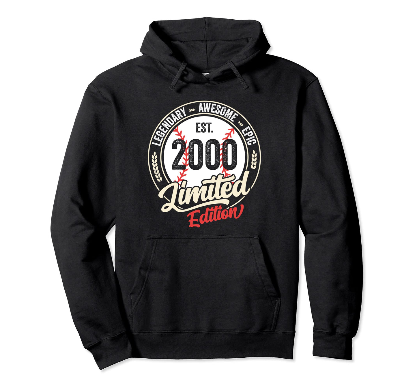 23 Years Old Bday 2000 23Rd Birthday Hoodie - Aesthetic Graphic Unisex - T-Shirt, Sweatshirt, Hoodie