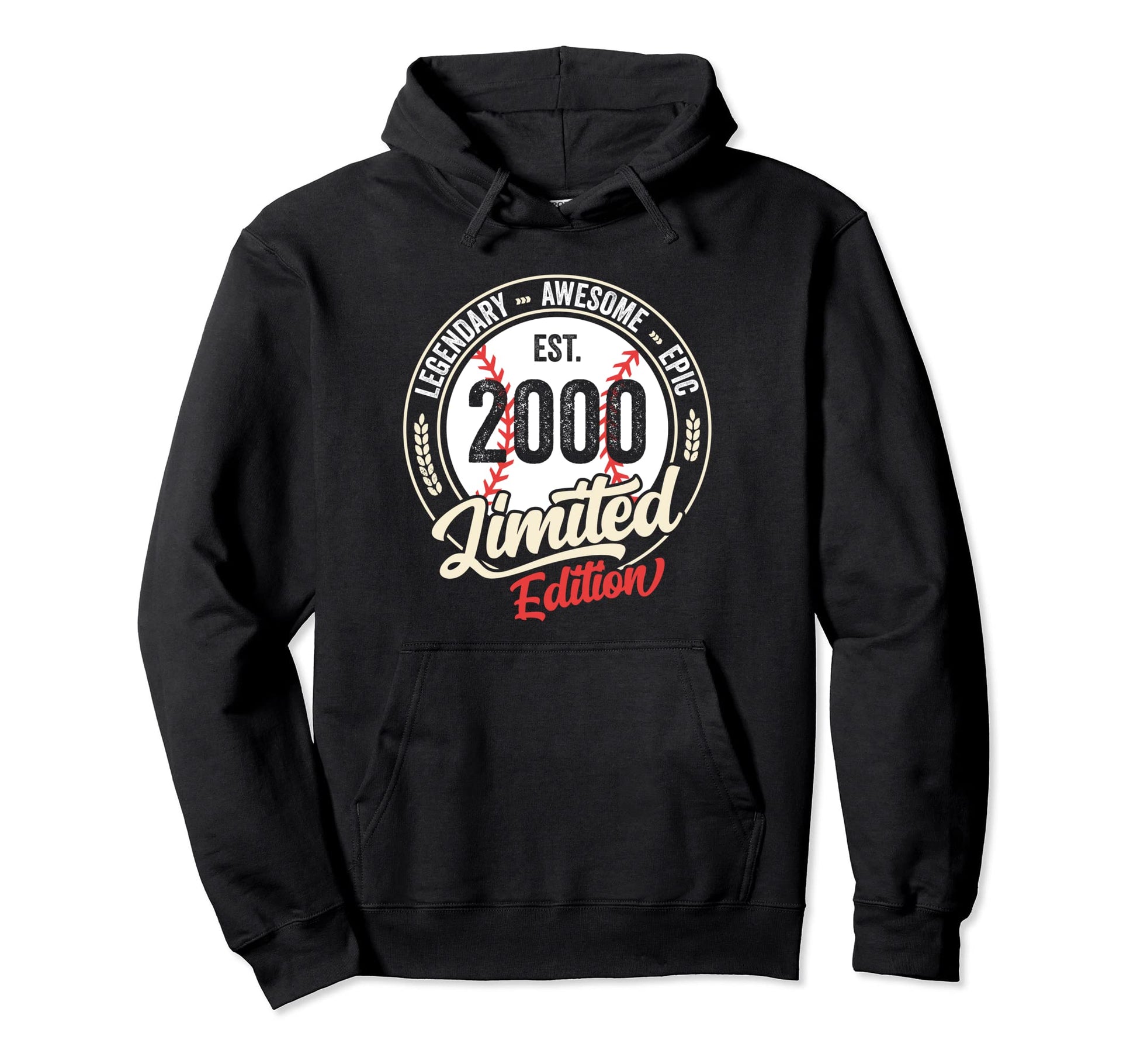 23 Years Old Bday 2000 23Rd Birthday Hoodie - Aesthetic Graphic Unisex - T-Shirt, Sweatshirt, Hoodie
