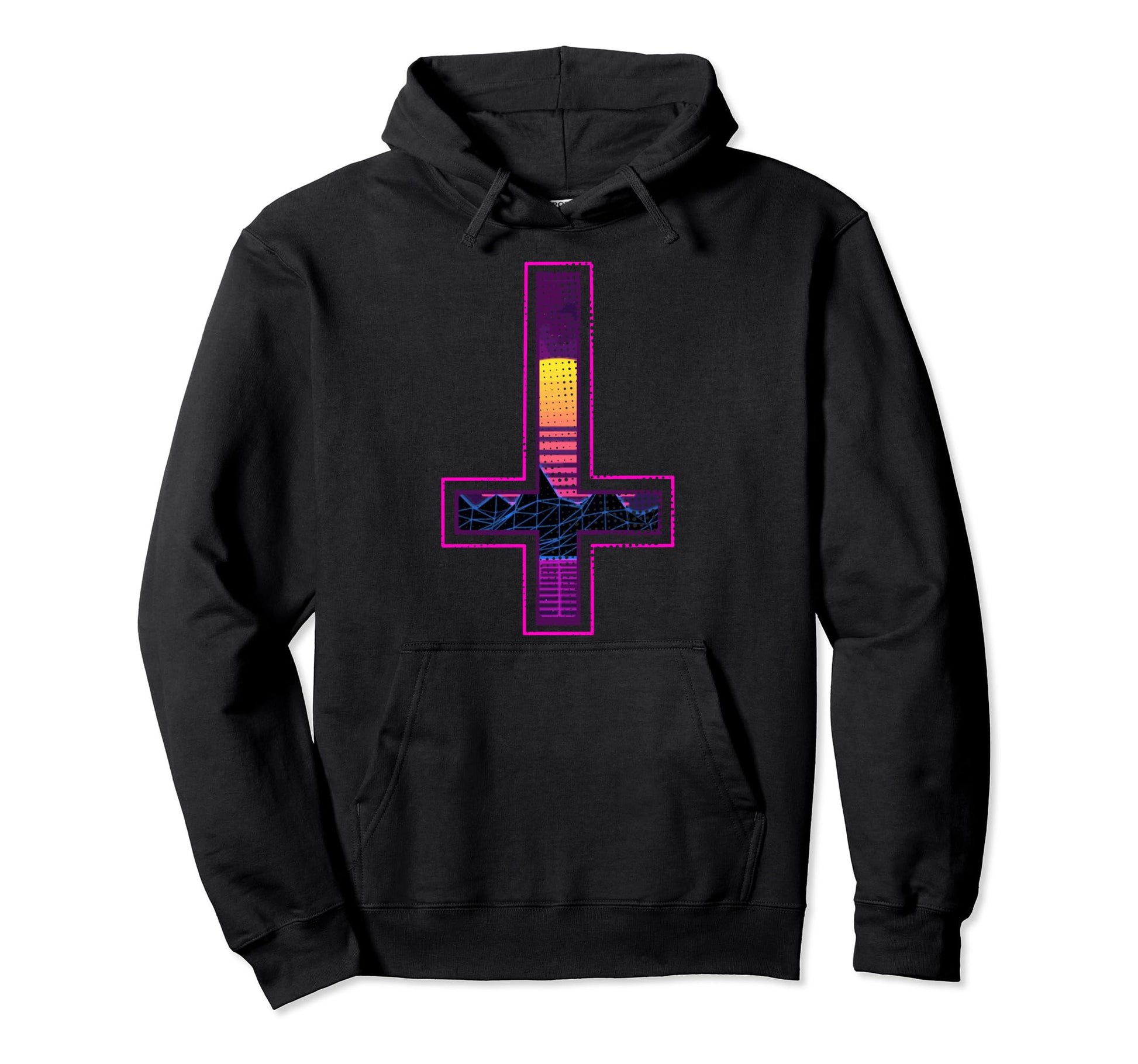 Synthwave Aesthetic Retrowave Drive Hoodie - Fun Novelty Design Unisex - T-Shirt, Sweatshirt, Hoodie