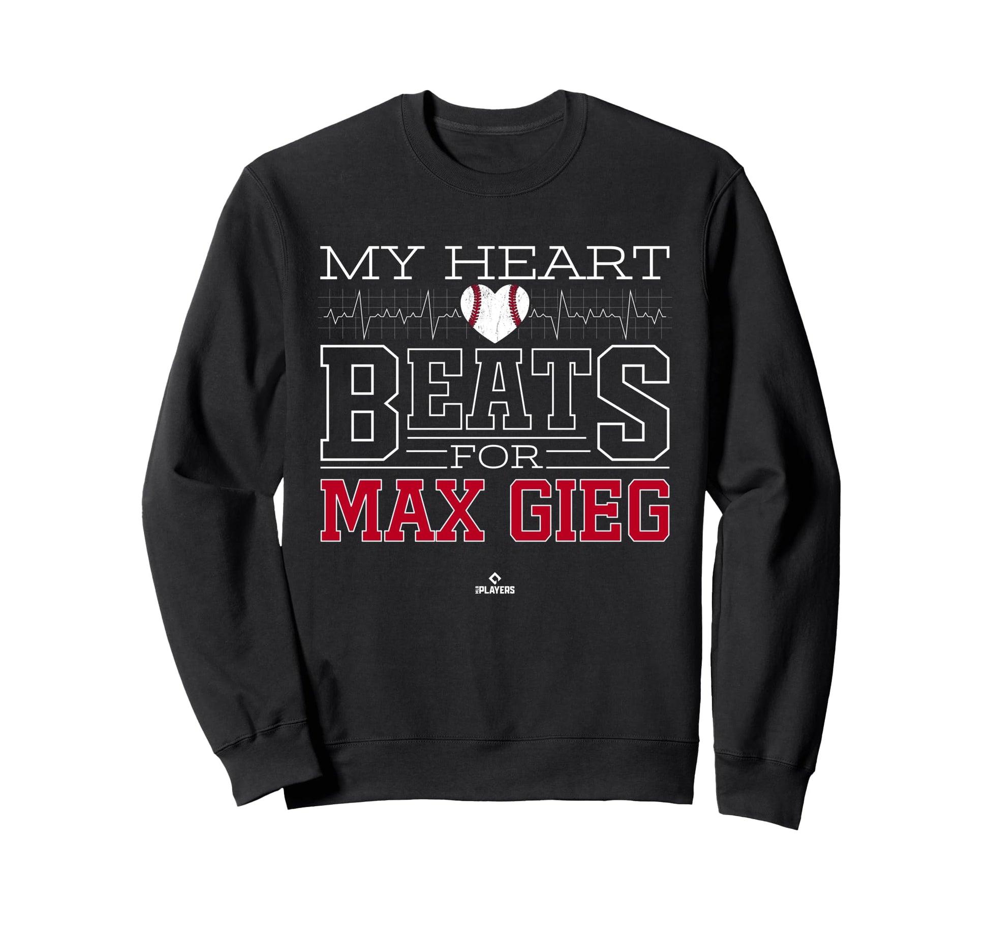 My Heart Beats Max Gieg Prospect Sweatshirt - Trendy Graphic Men Women - T-Shirt, Sweatshirt, Hoodie