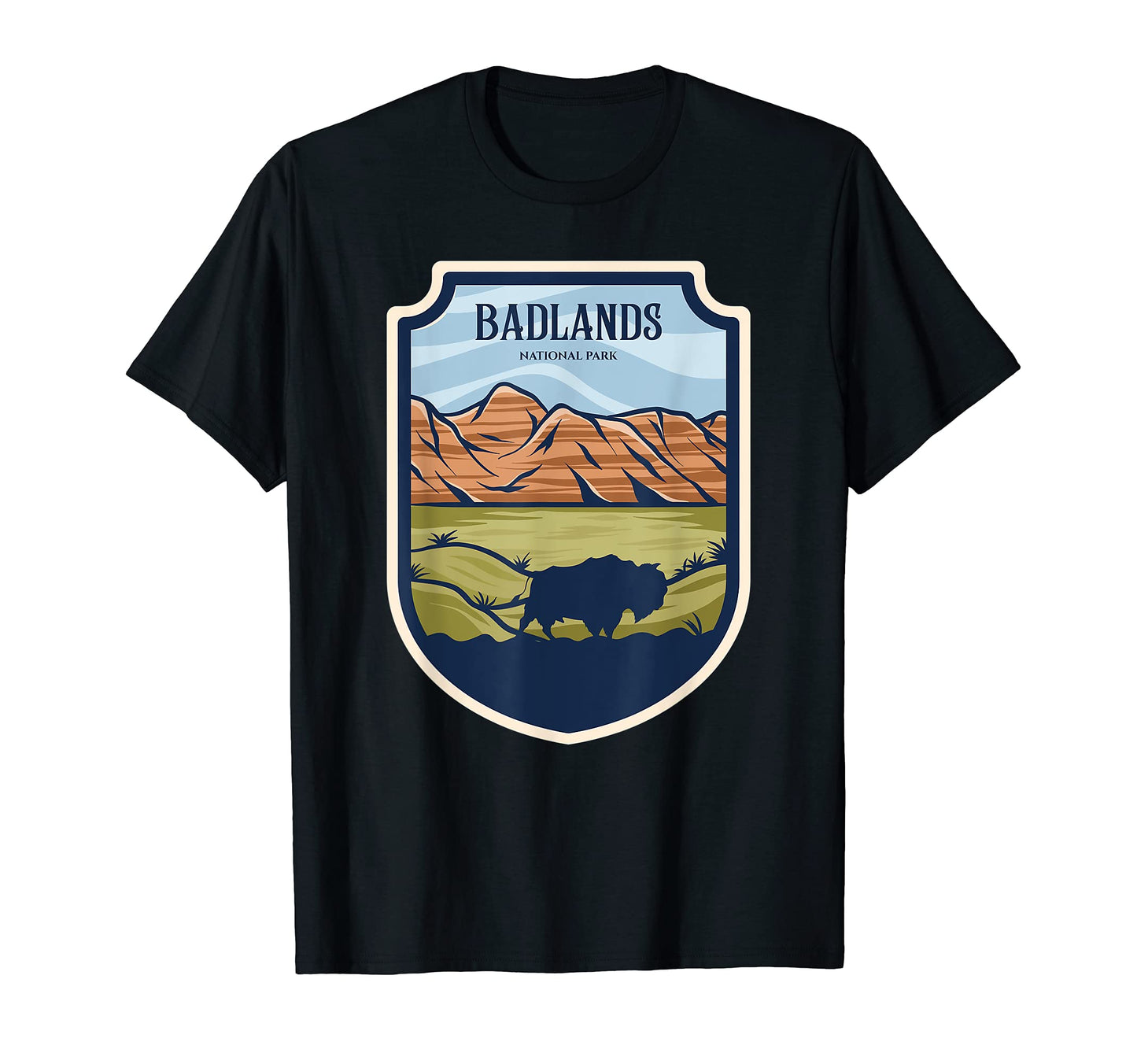 Badlands National Park South Dakota T-Shirt - Unique Graphic Men Women - T-Shirt, Sweatshirt, Hoodie
