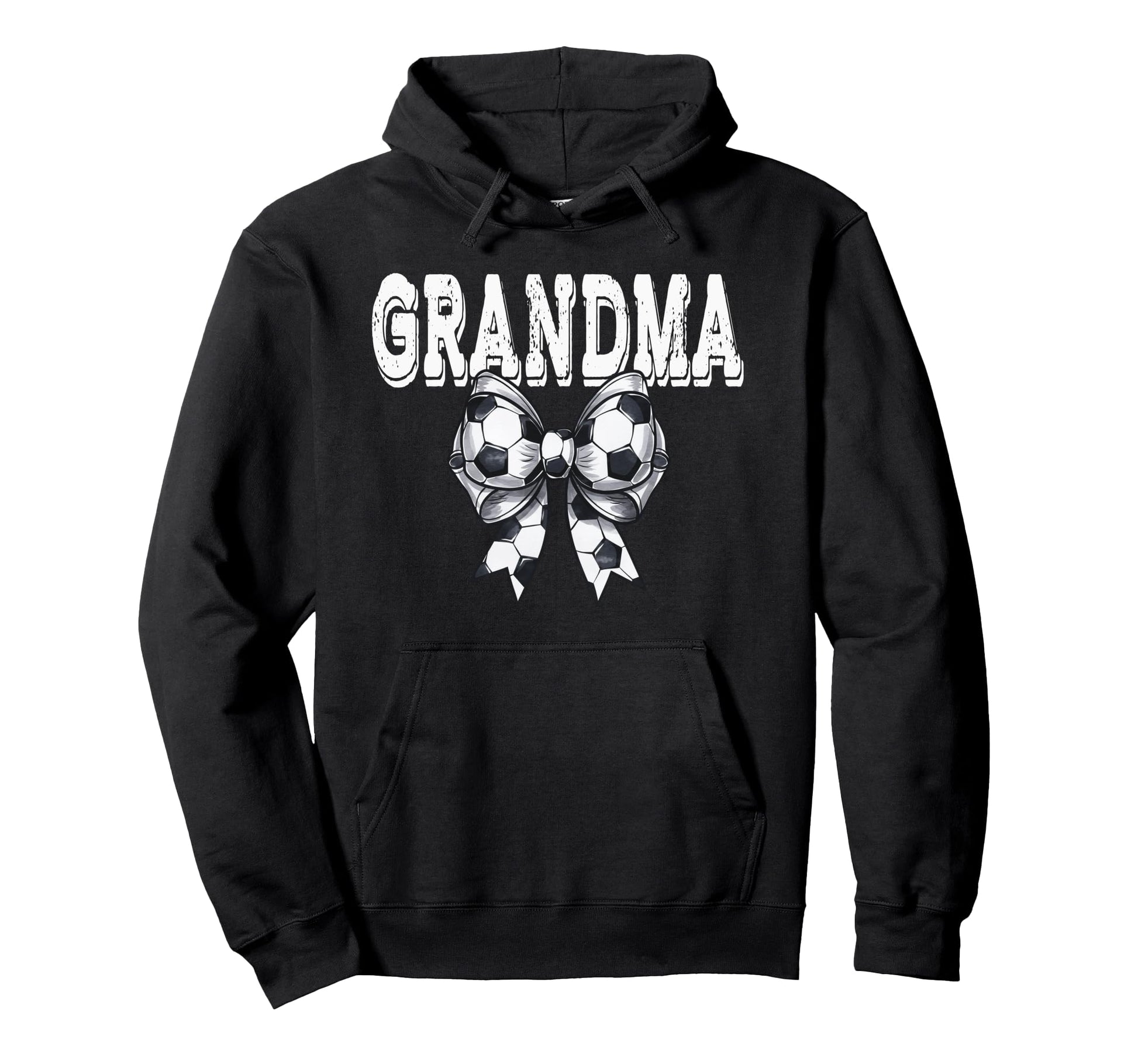 Coquette Soccer Bow Mom Sister Grandma Hoodie - Casual Everyday Wear Unisex - T-Shirt, Sweatshirt, Hoodie