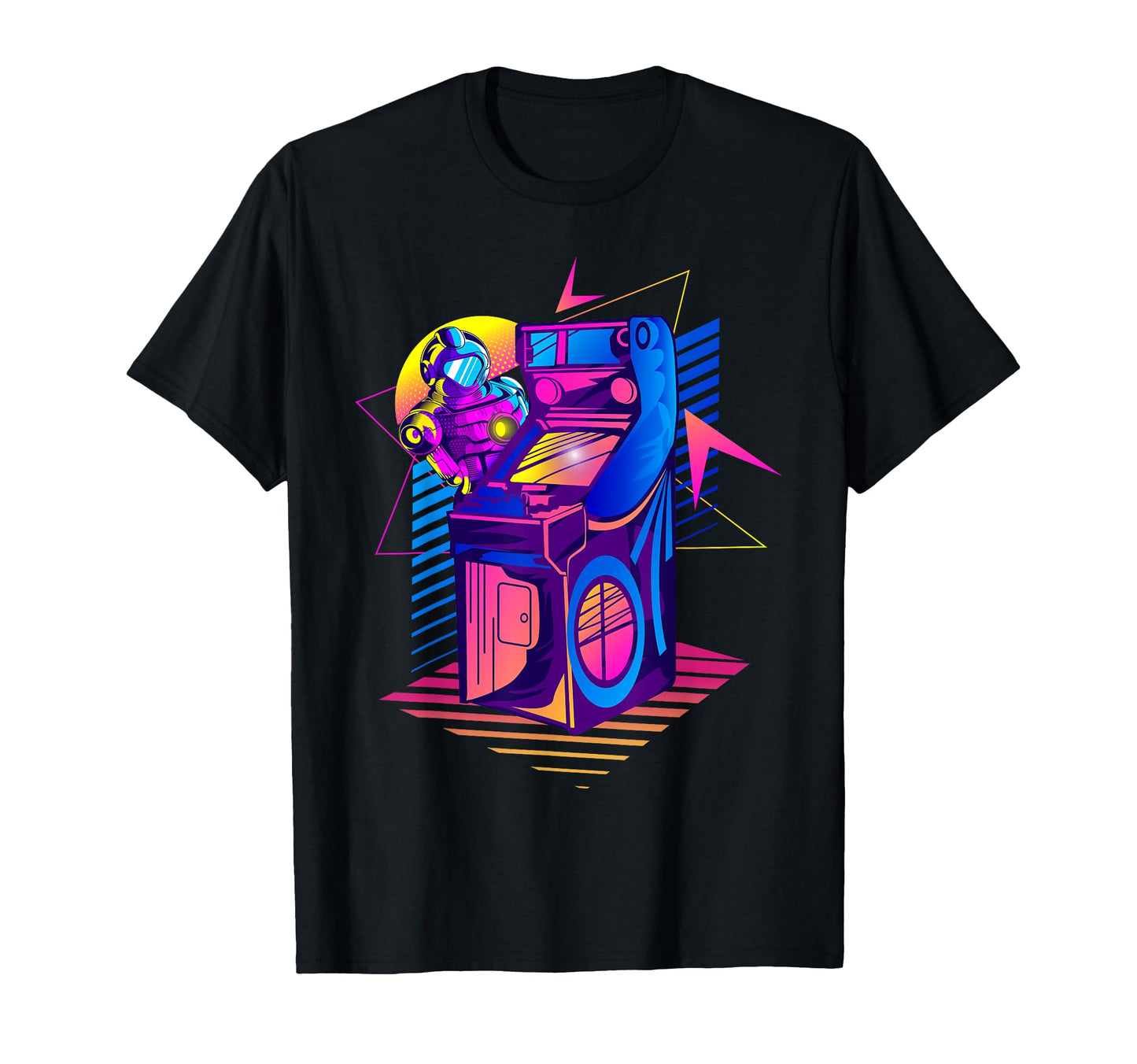 Video Game Machine Vaporwave Arcade T-Shirt - Custom Art Print Men Women - T-Shirt, Sweatshirt, Hoodie