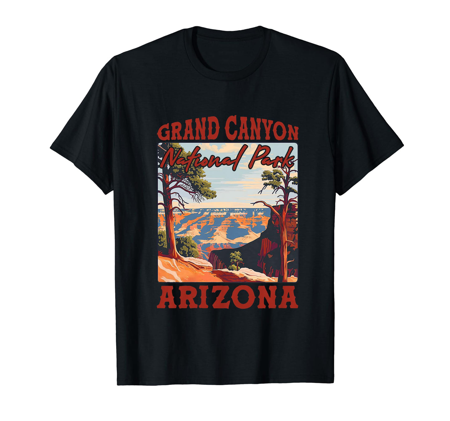 Grand Canyon Usa National Park T-Shirt - Aesthetic Graphic Men Women - T-Shirt, Sweatshirt, Hoodie