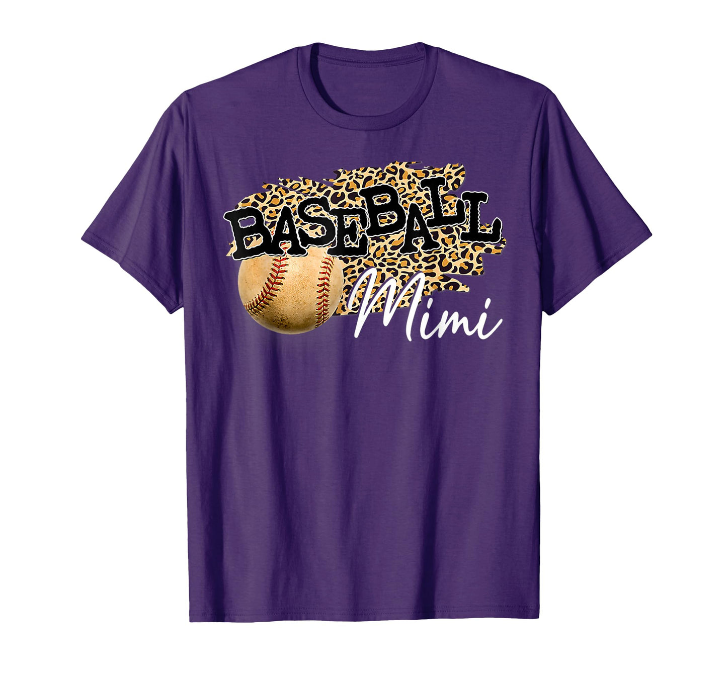 Leopard Mimi Both Baseball Softball T-Shirt - Novelty Apparel Unisex - T-Shirt, Sweatshirt, Hoodie