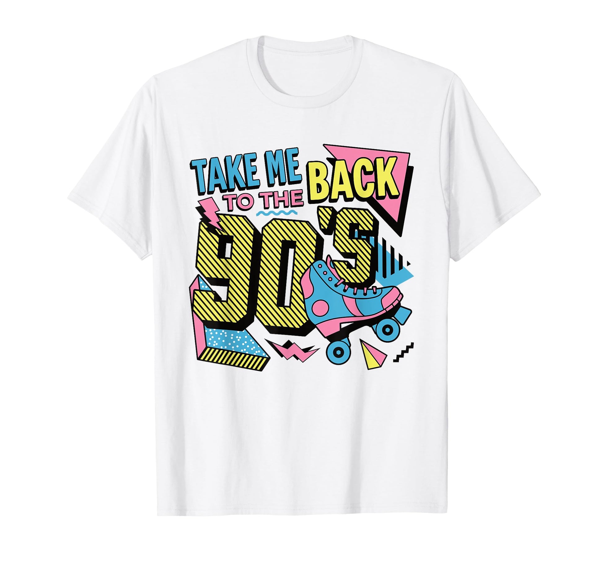 Take Me Back To 90S Roller Skate T-Shirt - Fun Novelty Design Unisex - T-Shirt, Sweatshirt, Hoodie