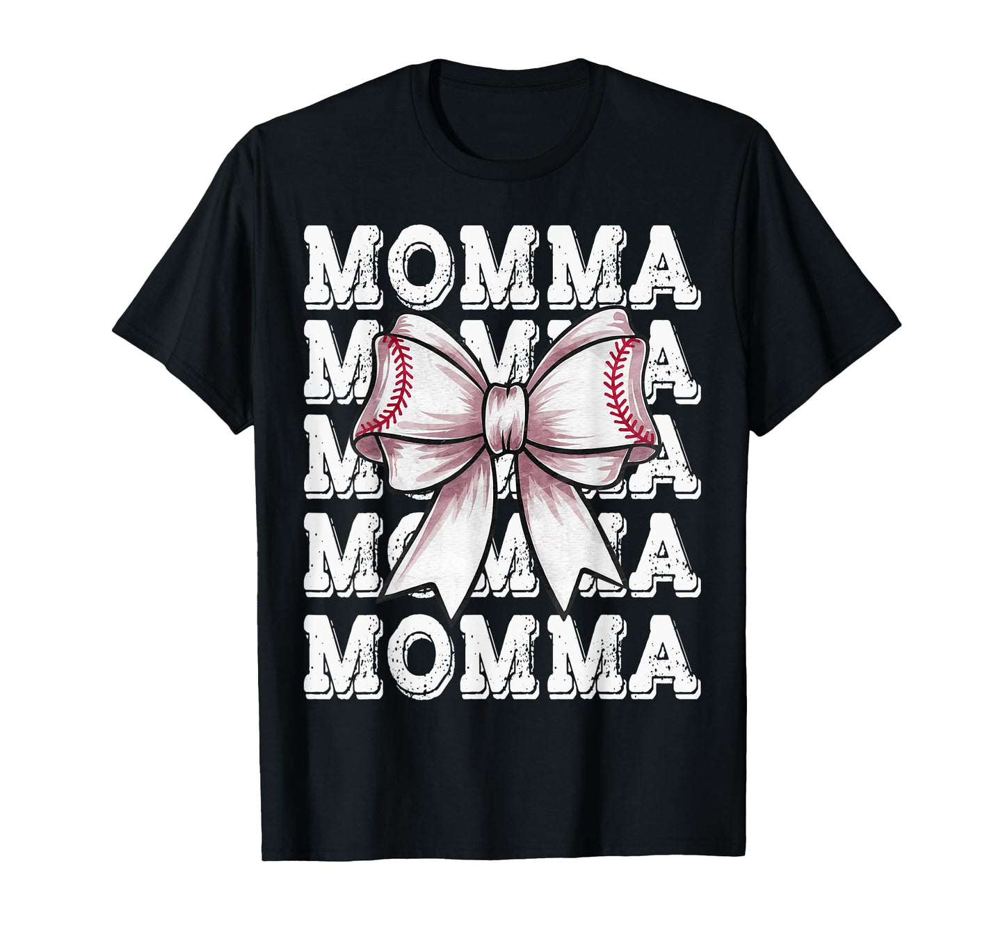 Coquette Baseball Momma Matching T-Shirt - Trendy Graphic for Adults - T-Shirt, Sweatshirt, Hoodie
