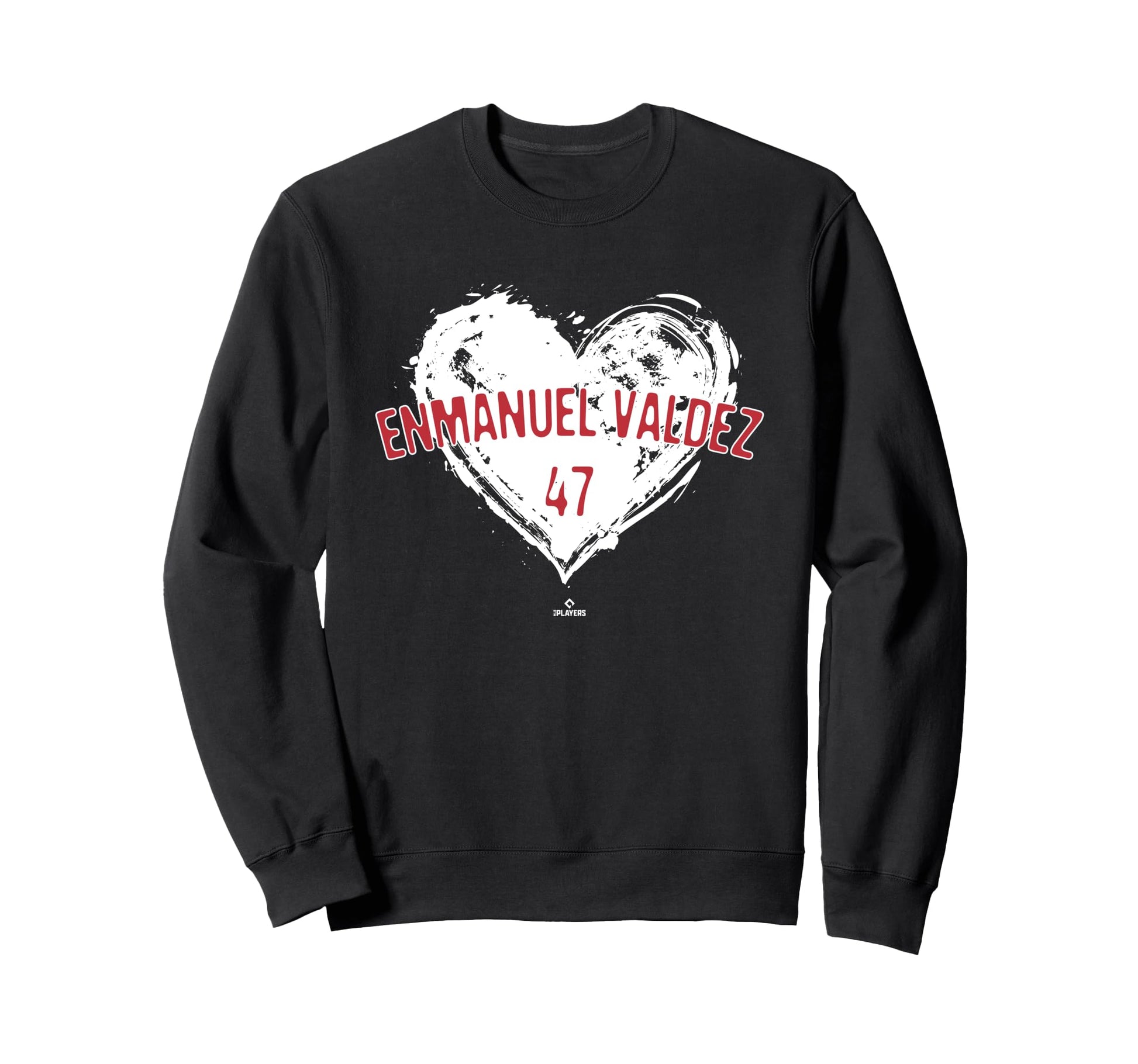 Distressed Heart Enmanuel Valdez Sweatshirt - Fun Novelty Design Men Women - T-Shirt, Sweatshirt, Hoodie