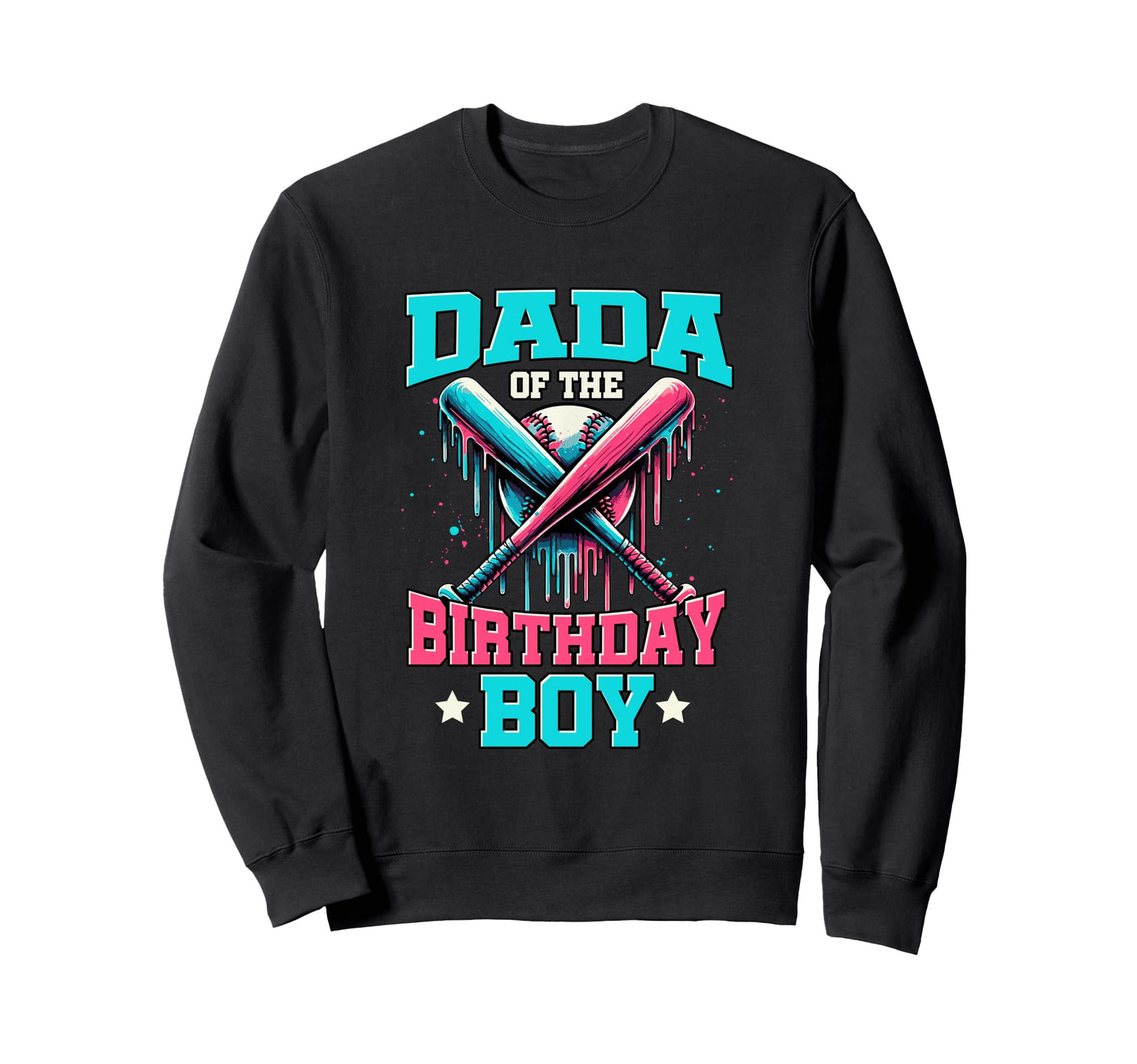Dada Birthday Baseball Ice Cream Sweatshirt - Novelty Apparel Men Women - T-Shirt, Sweatshirt, Hoodie
