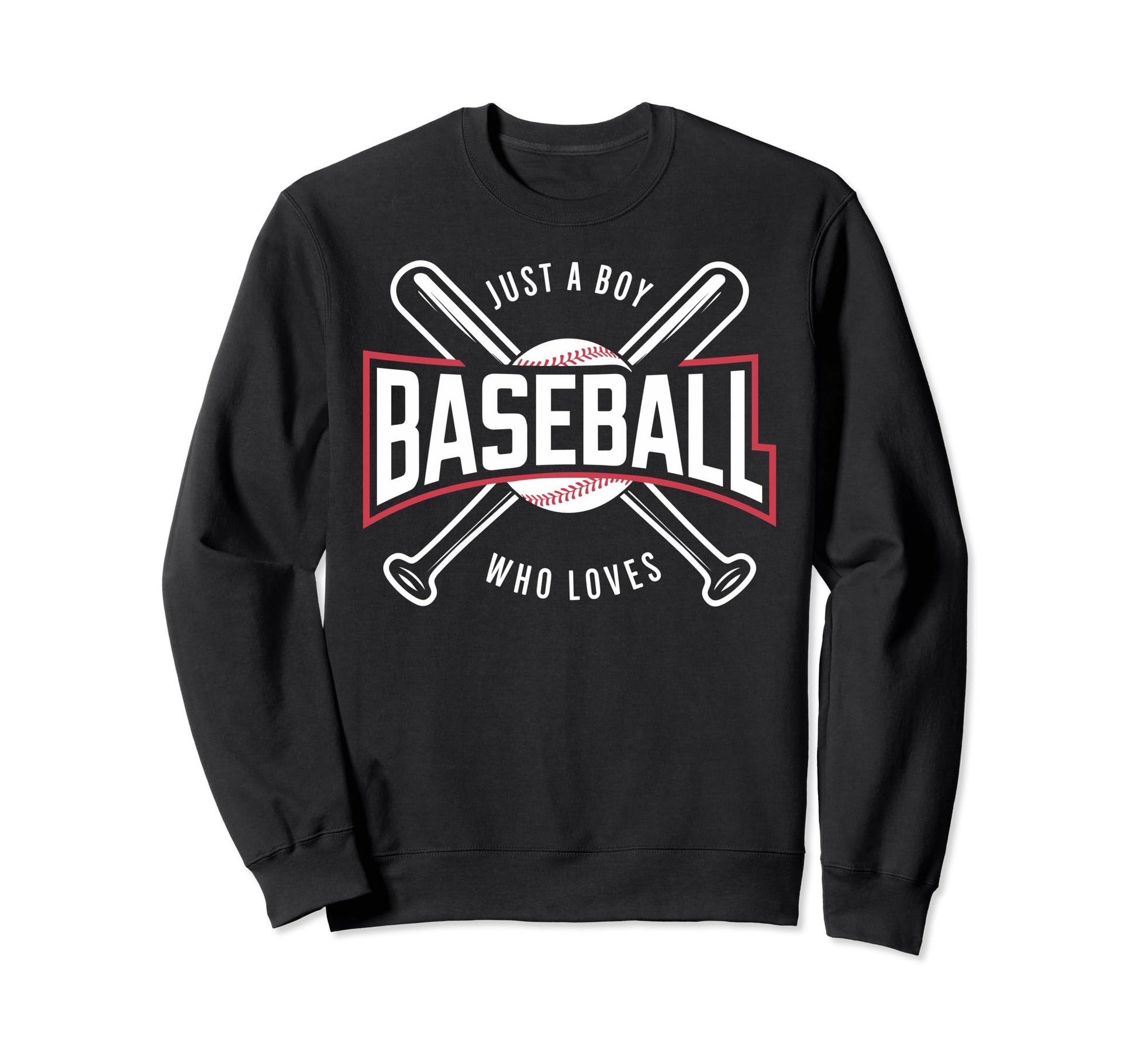 Just Who Loves Baseball Sport Lovers Sweatshirt - Streetwear Style Unisex - T-Shirt, Sweatshirt, Hoodie